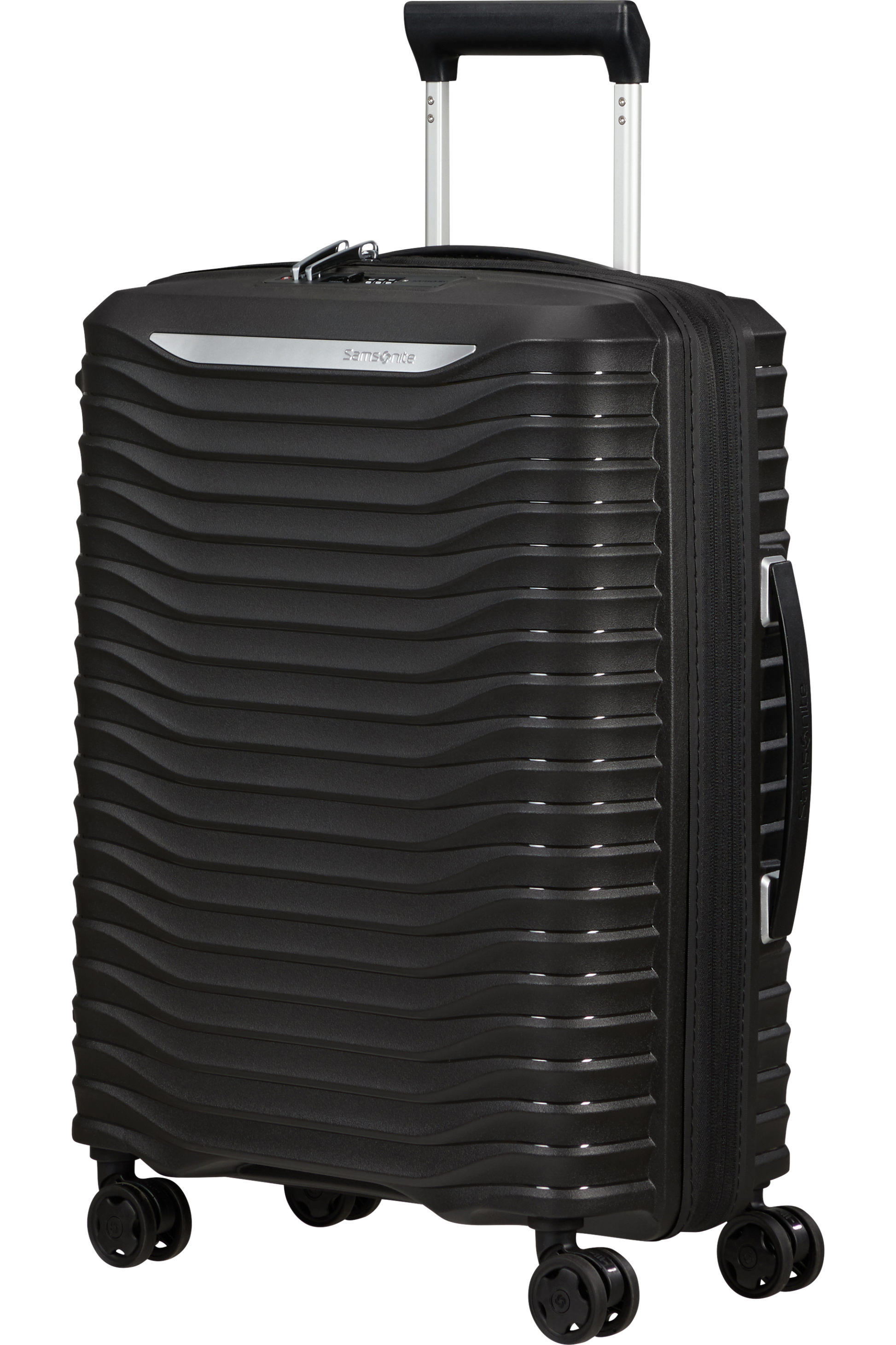 Upscape Valise à 4 roues extensible 55cm - Noir