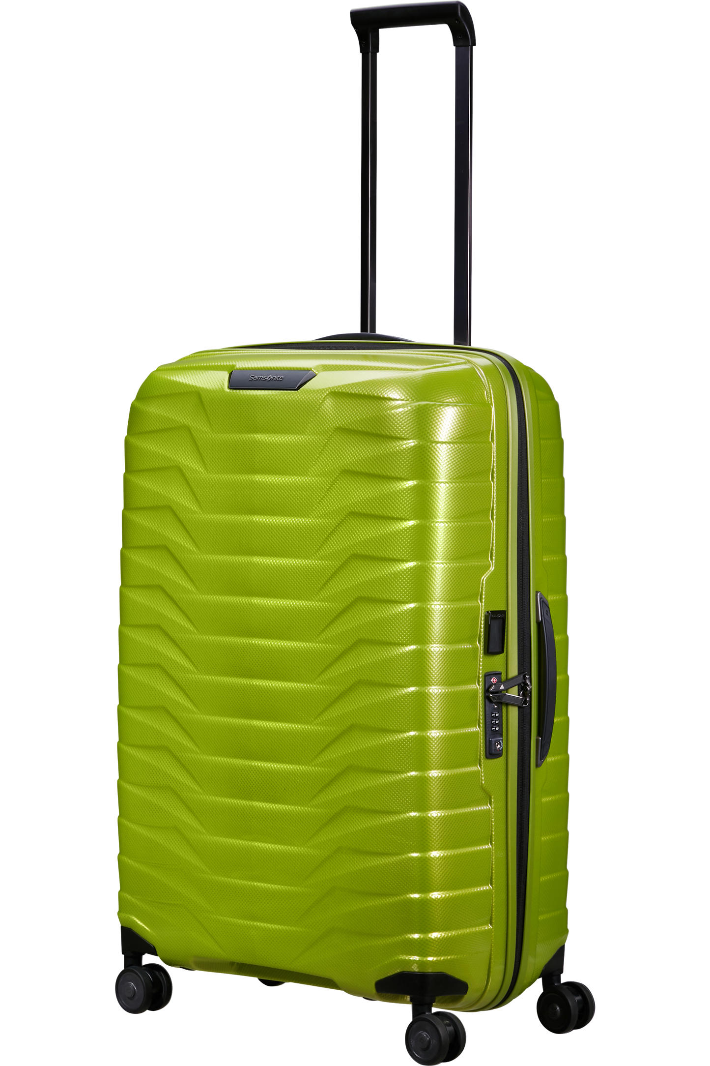 Proxis Valise à 4 roues 75cm - Lime