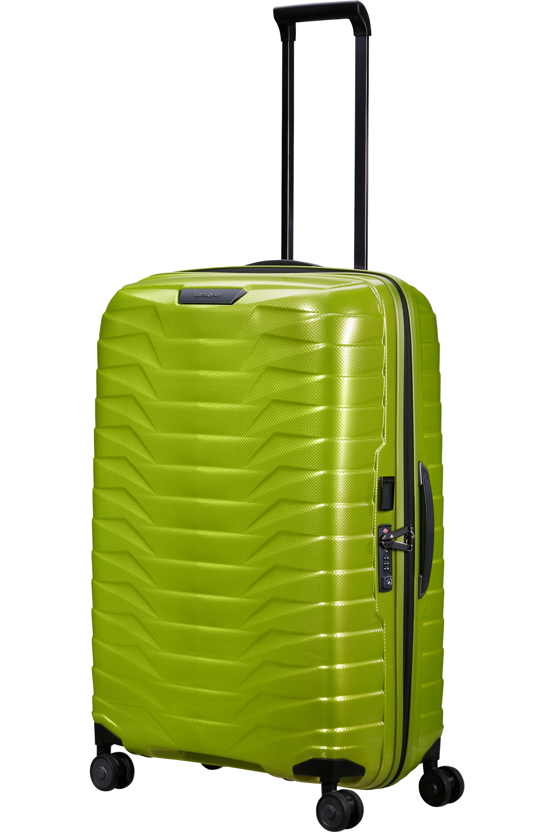 Proxis Valise à 4 roues 75cm - Lime