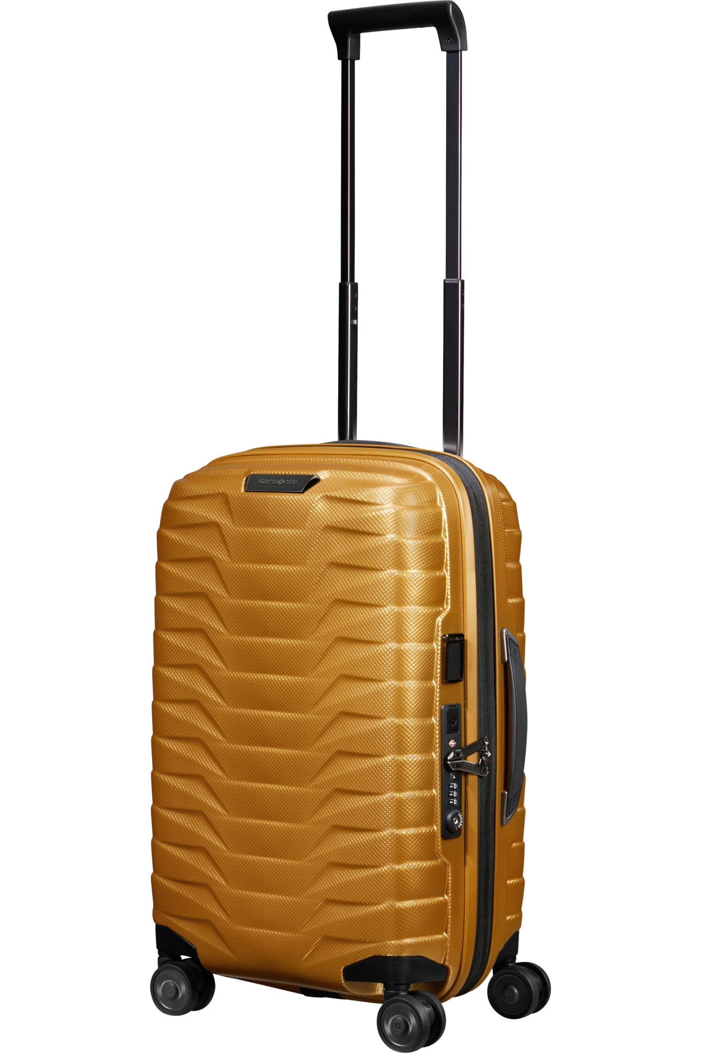 Proxis Valise à 4 roues extensible 55cm - Honey Gold