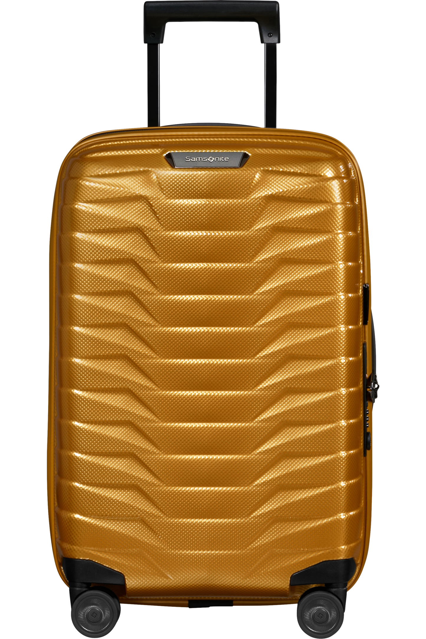 Proxis Valise à 4 roues extensible 55cm - Honey Gold