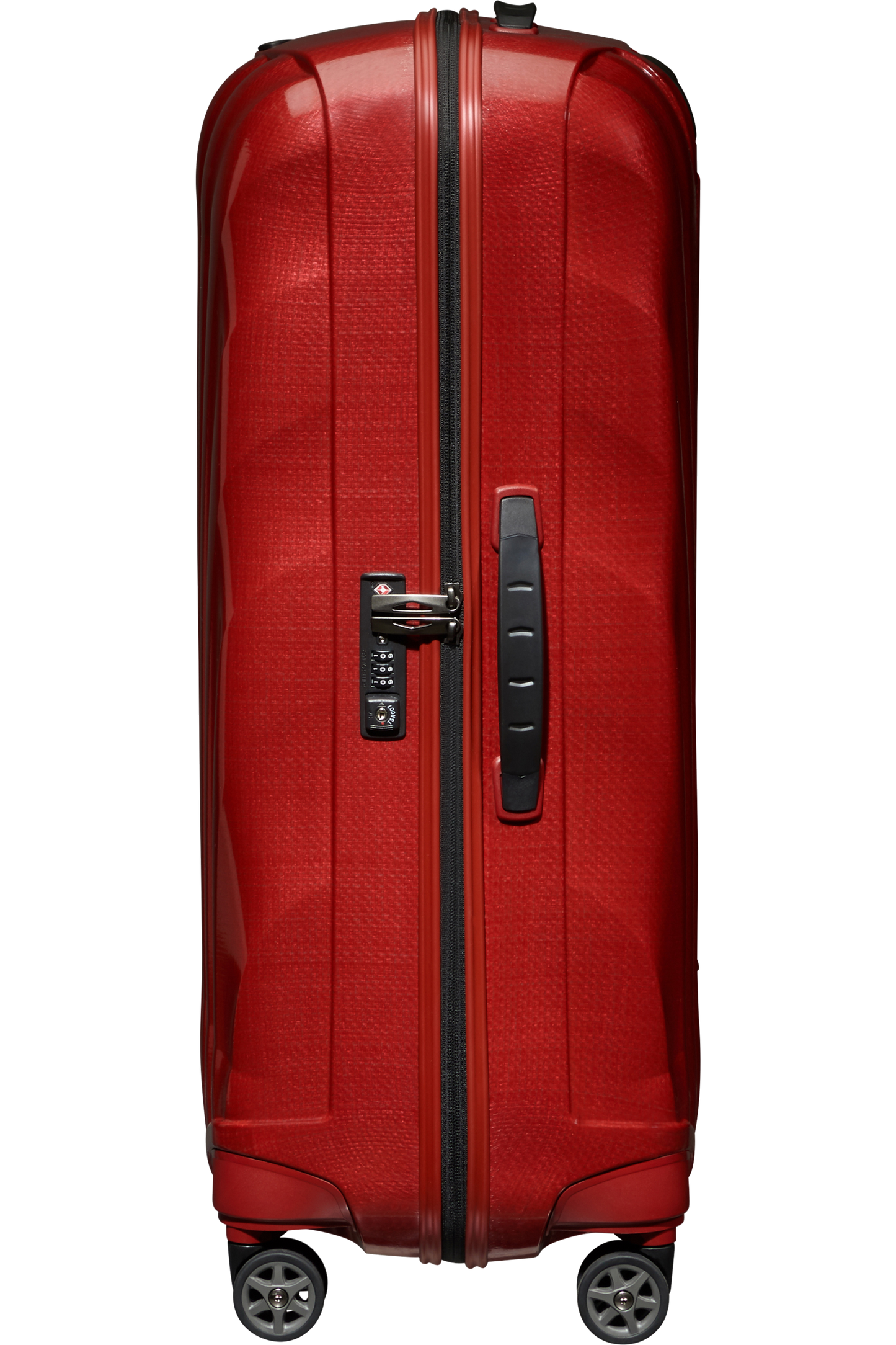 C-Lite Valise à 4 roues 75cm - Rouge piment