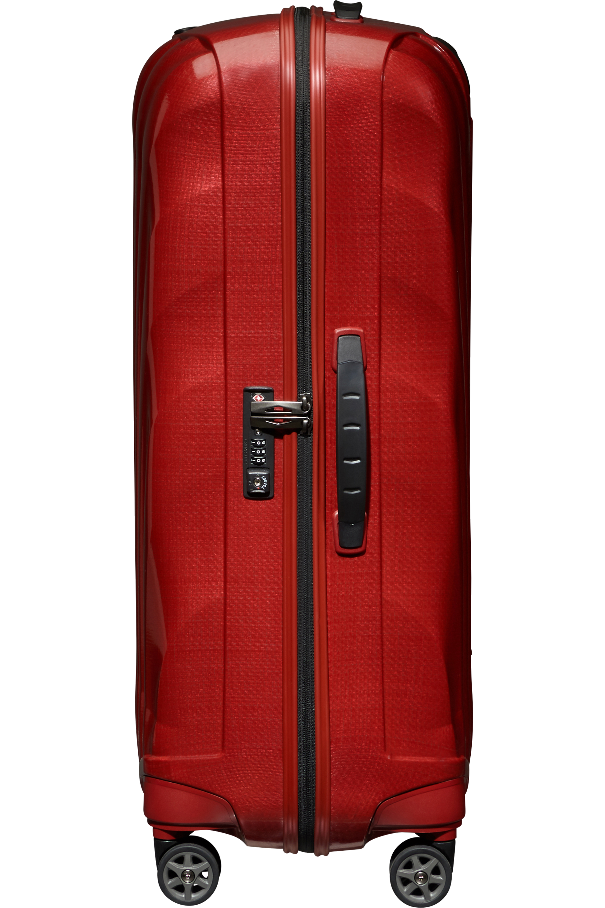 C-Lite Valise à 4 roues 75cm - Rouge piment