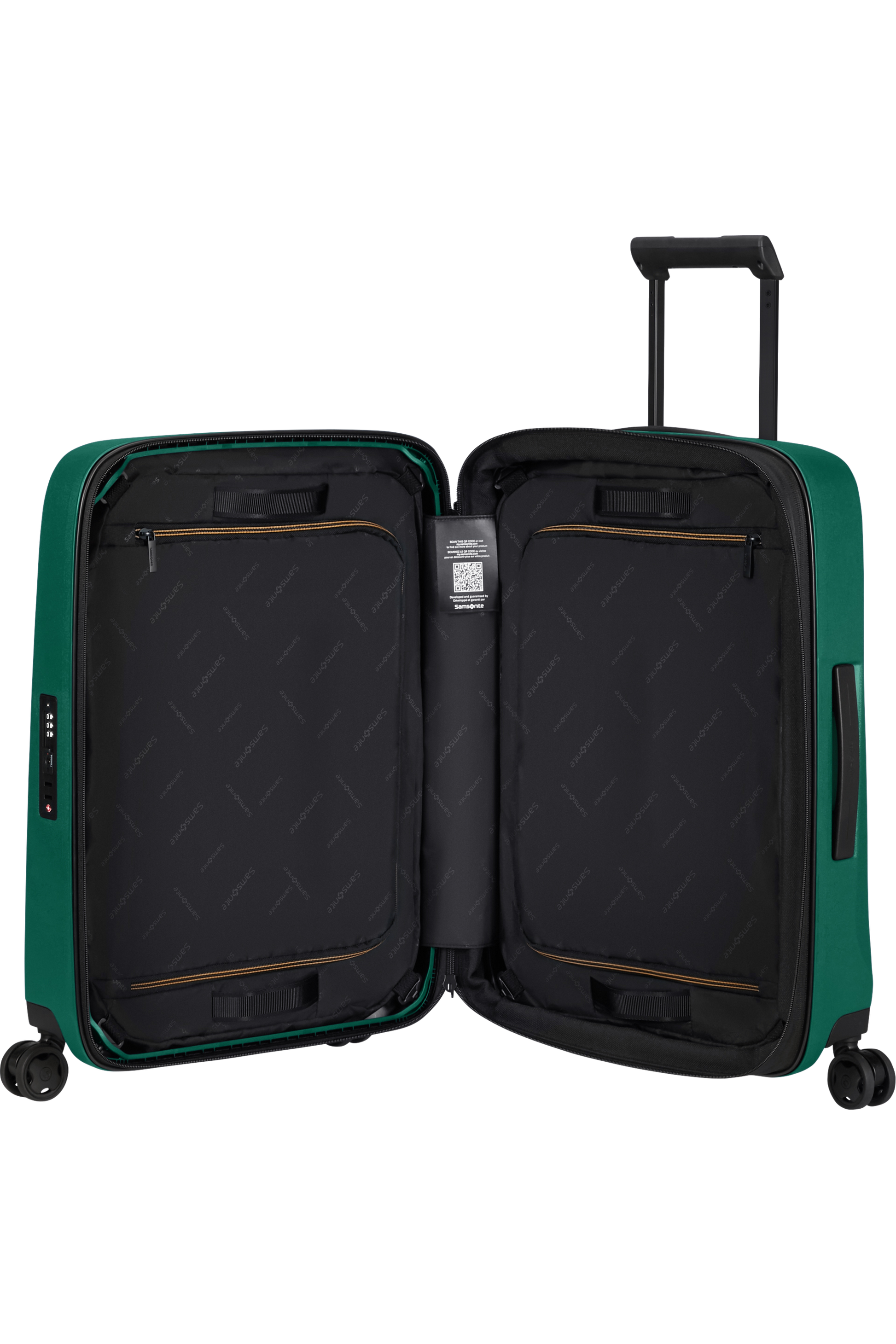 Essens Valise à 4 roues extensible 55cm - Alpine Green