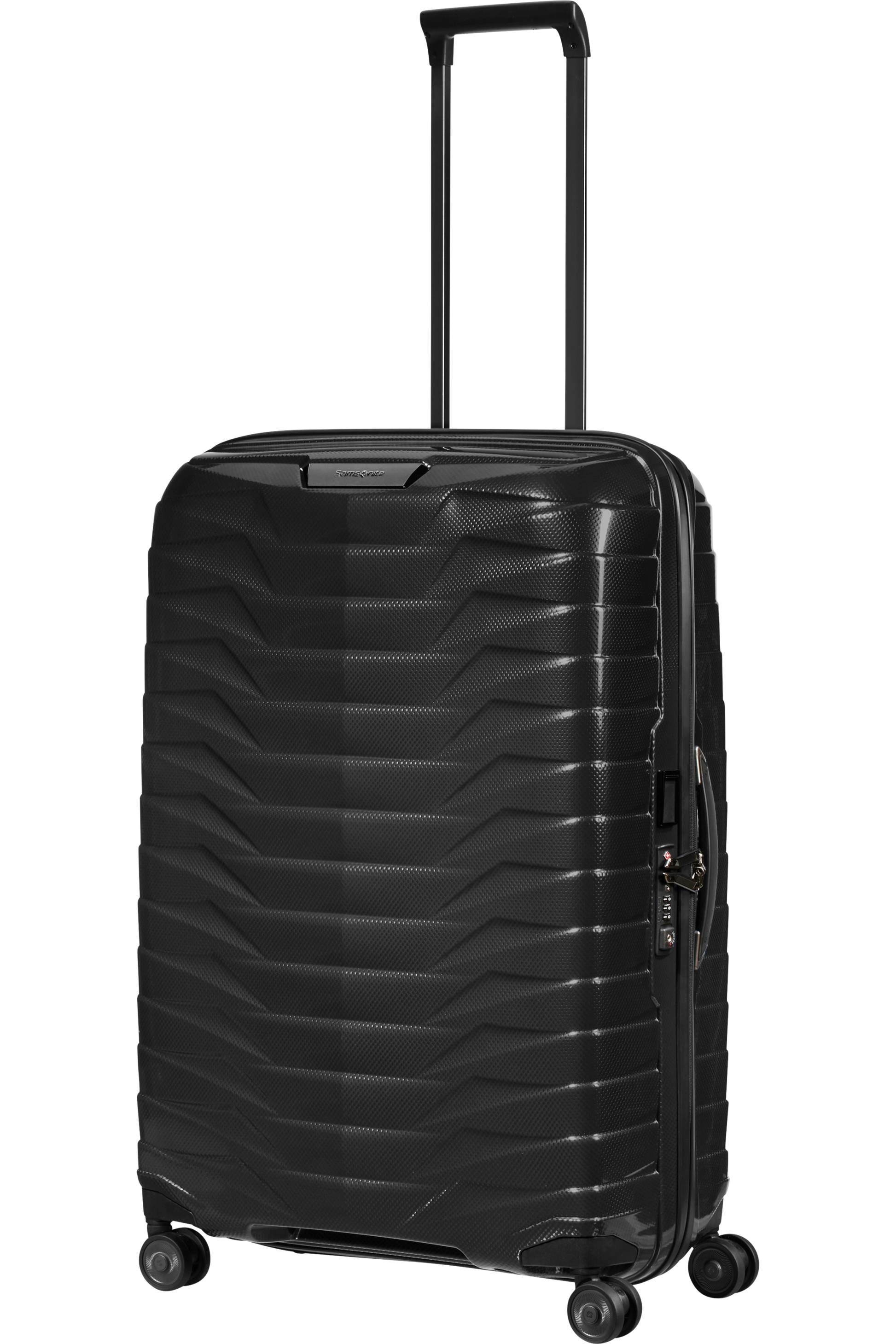 Proxis Valise à 4 roues 69cm - Noir