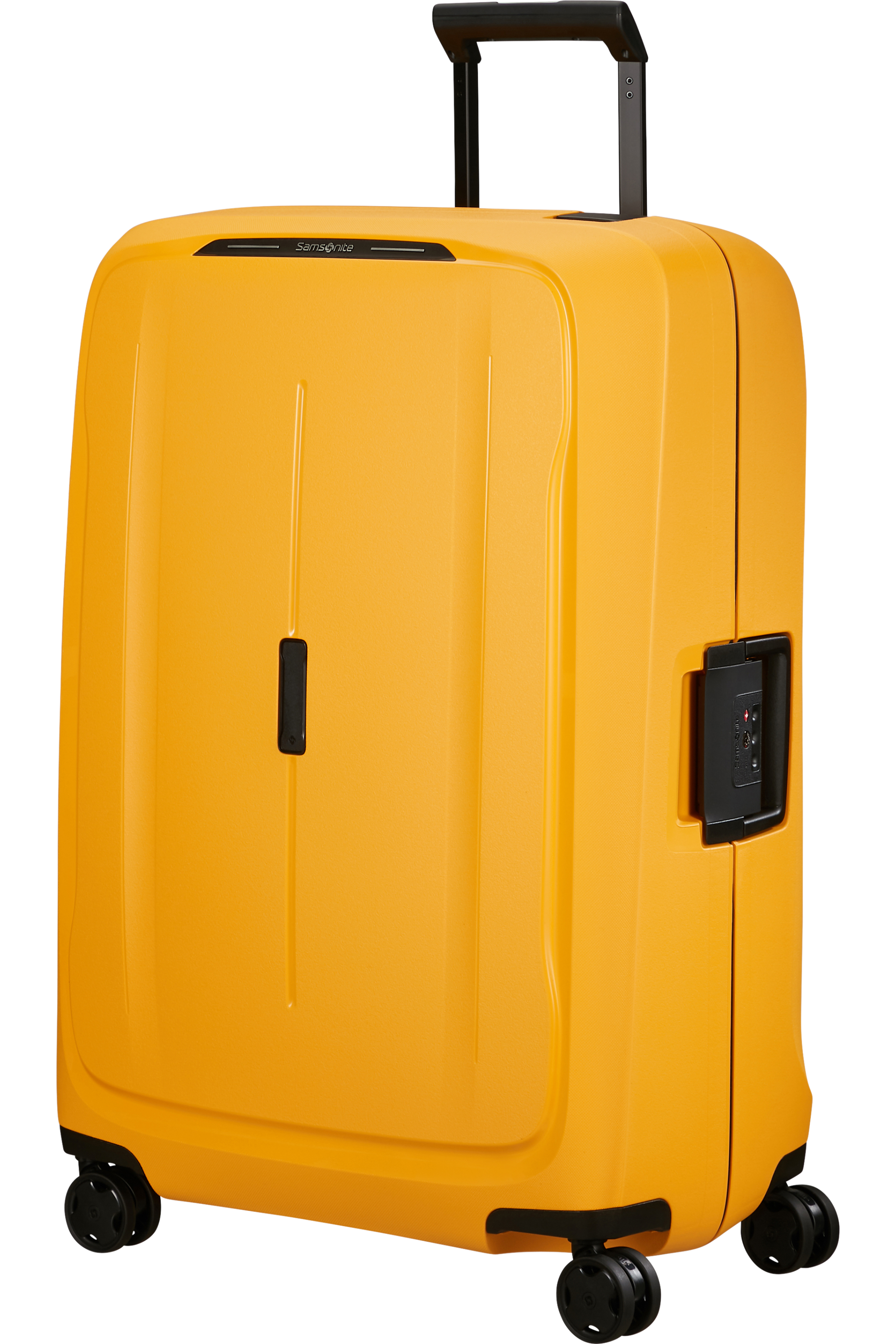 Essens Valise à 4 roues 75cm - Jaune Brillant