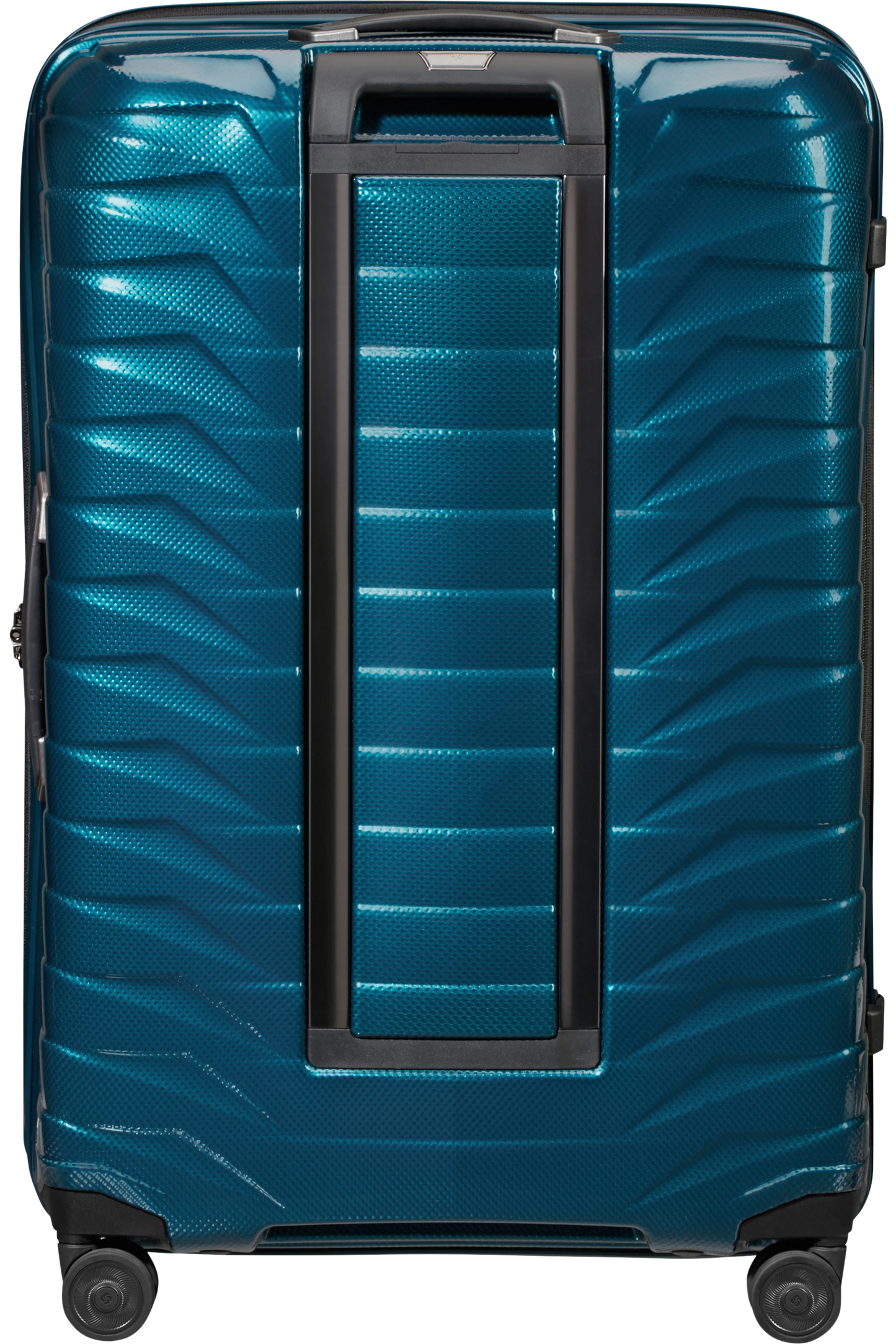 Proxis Valise à 4 roues 75cm - Bleu pétrole