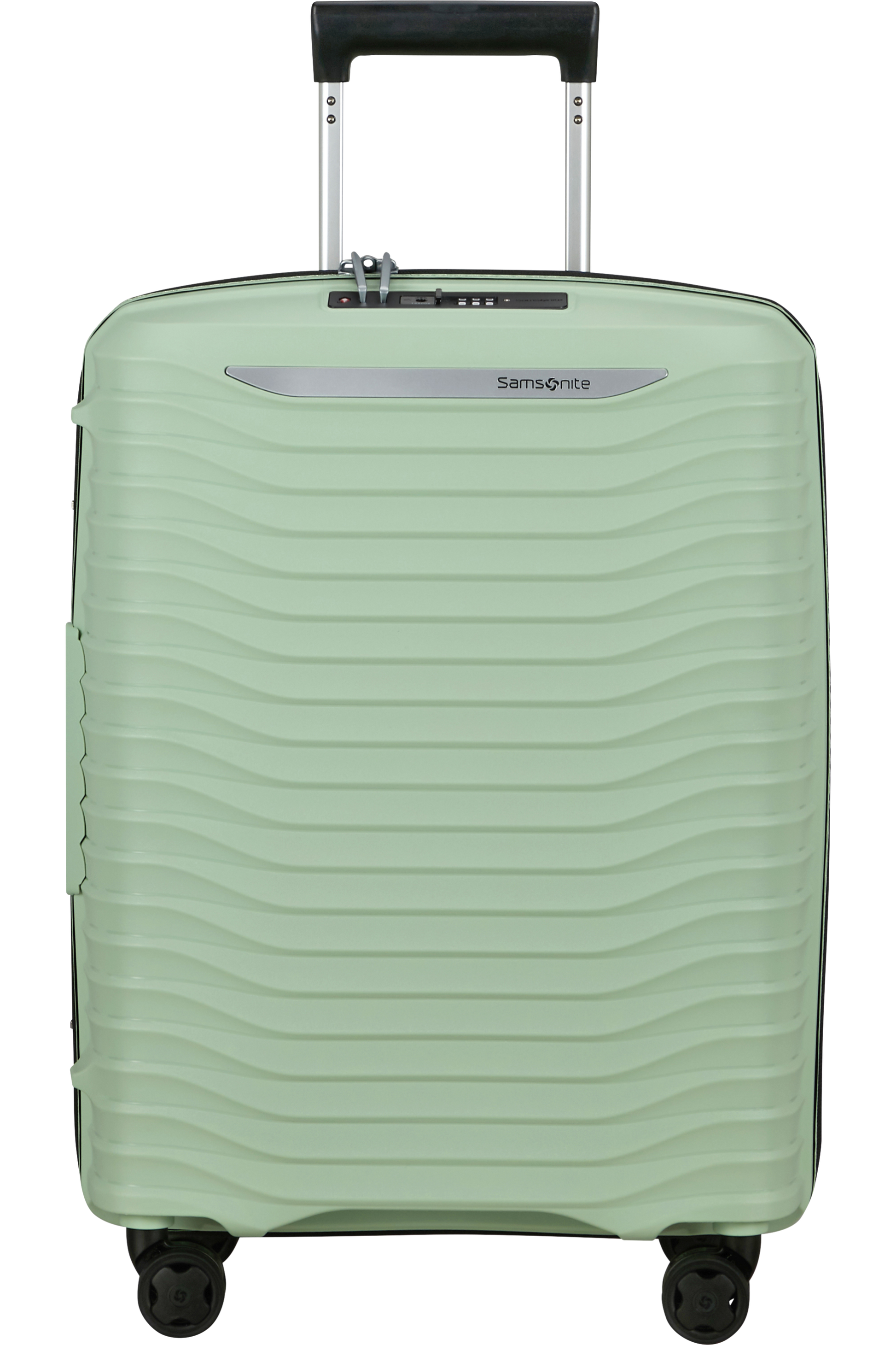 Upscape Valise à 4 roues extensible 55cm - Soft Sage