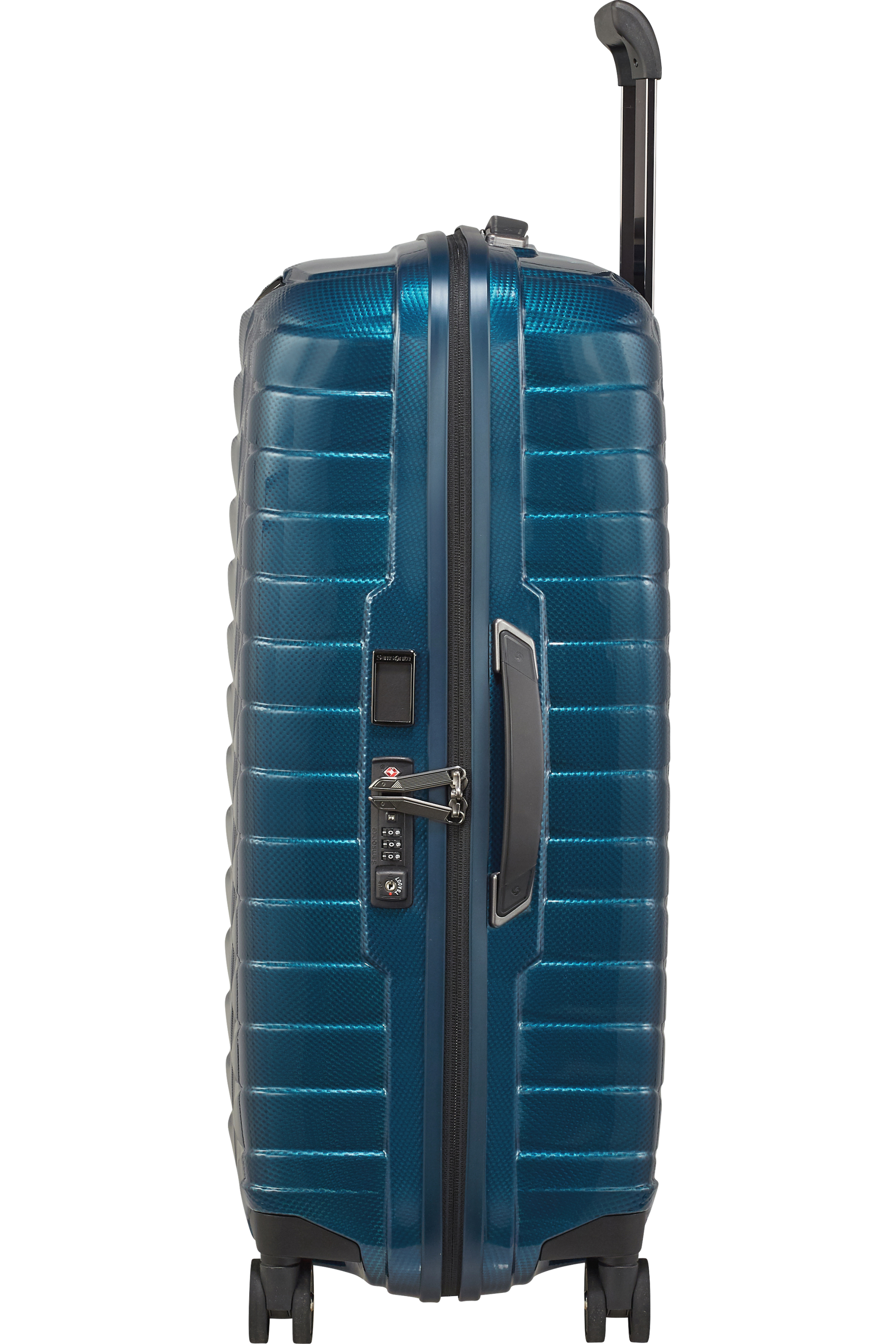 Proxis Valise à 4 roues 69cm - Bleu pétrole