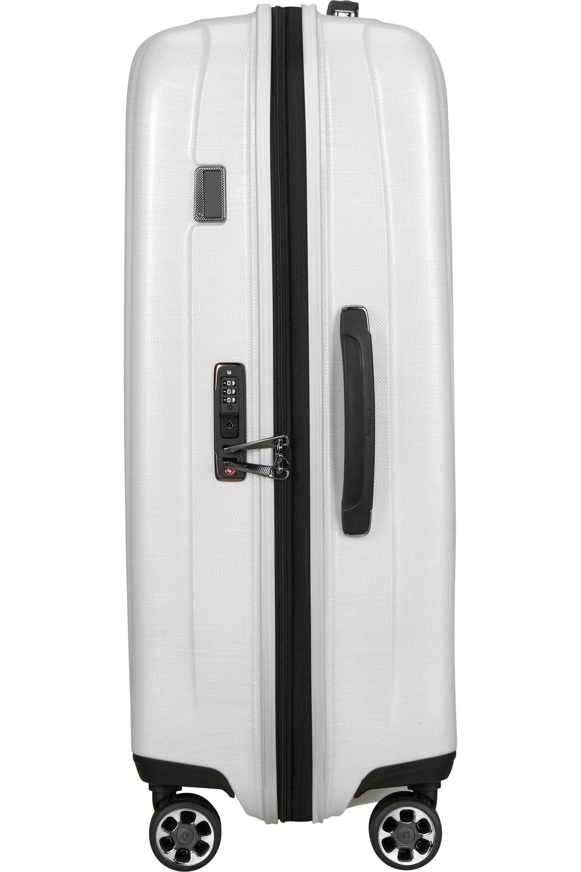 Nexis Valise à 4 roues extensible 76cm - Cotton White