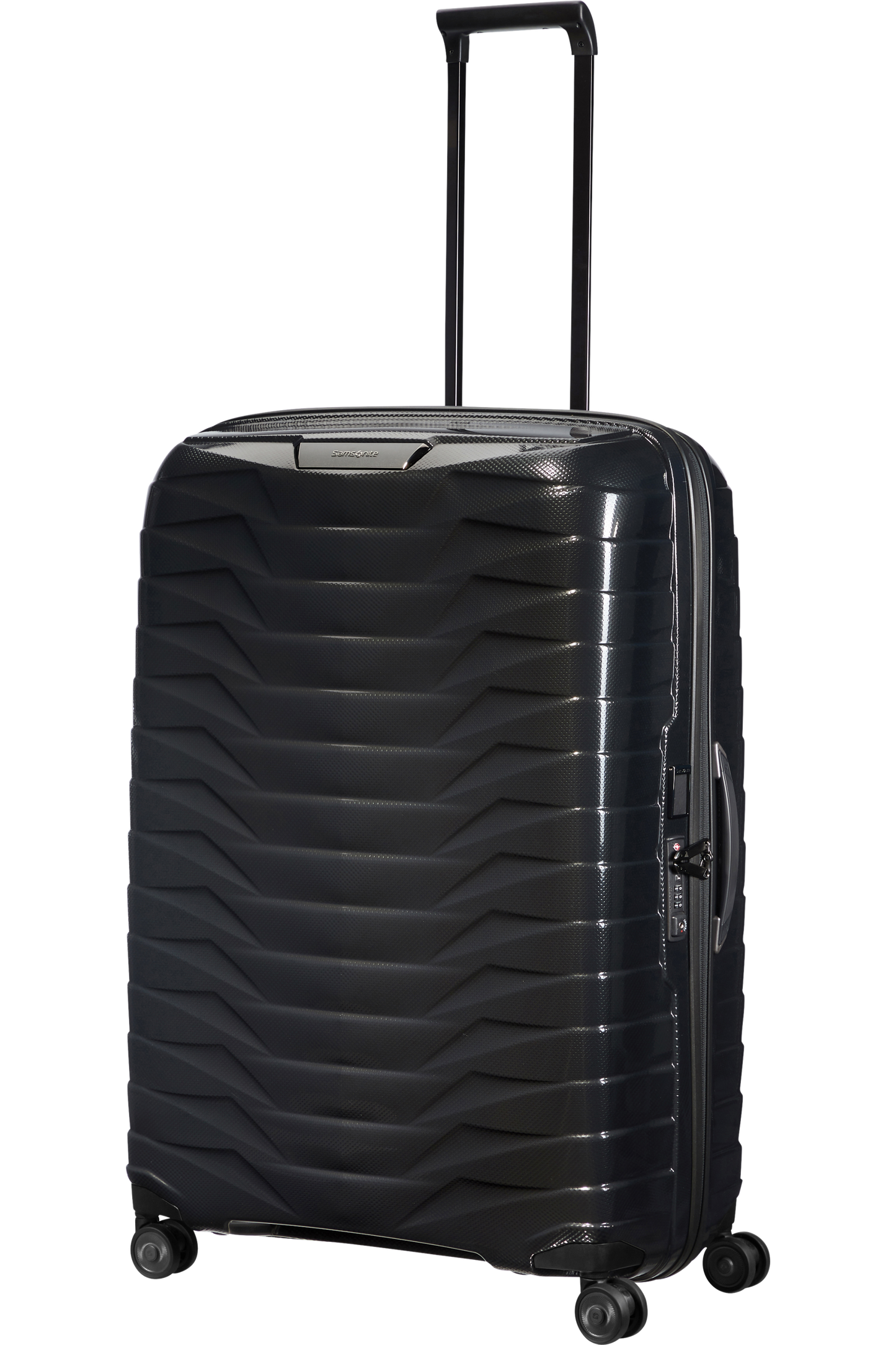 Proxis Valise à 4 roues 81cm - Noir