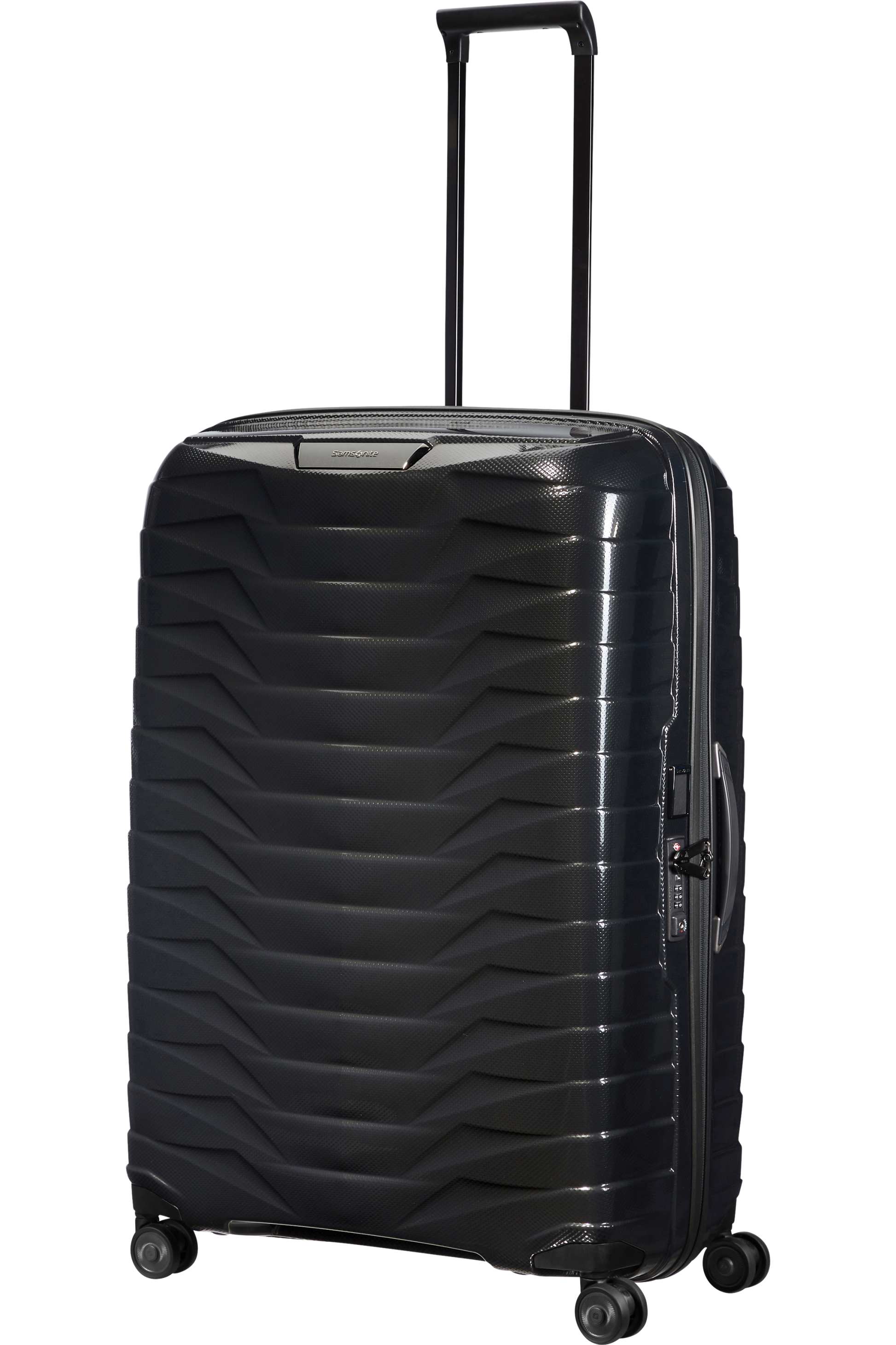 Proxis Valise à 4 roues 81cm - Noir