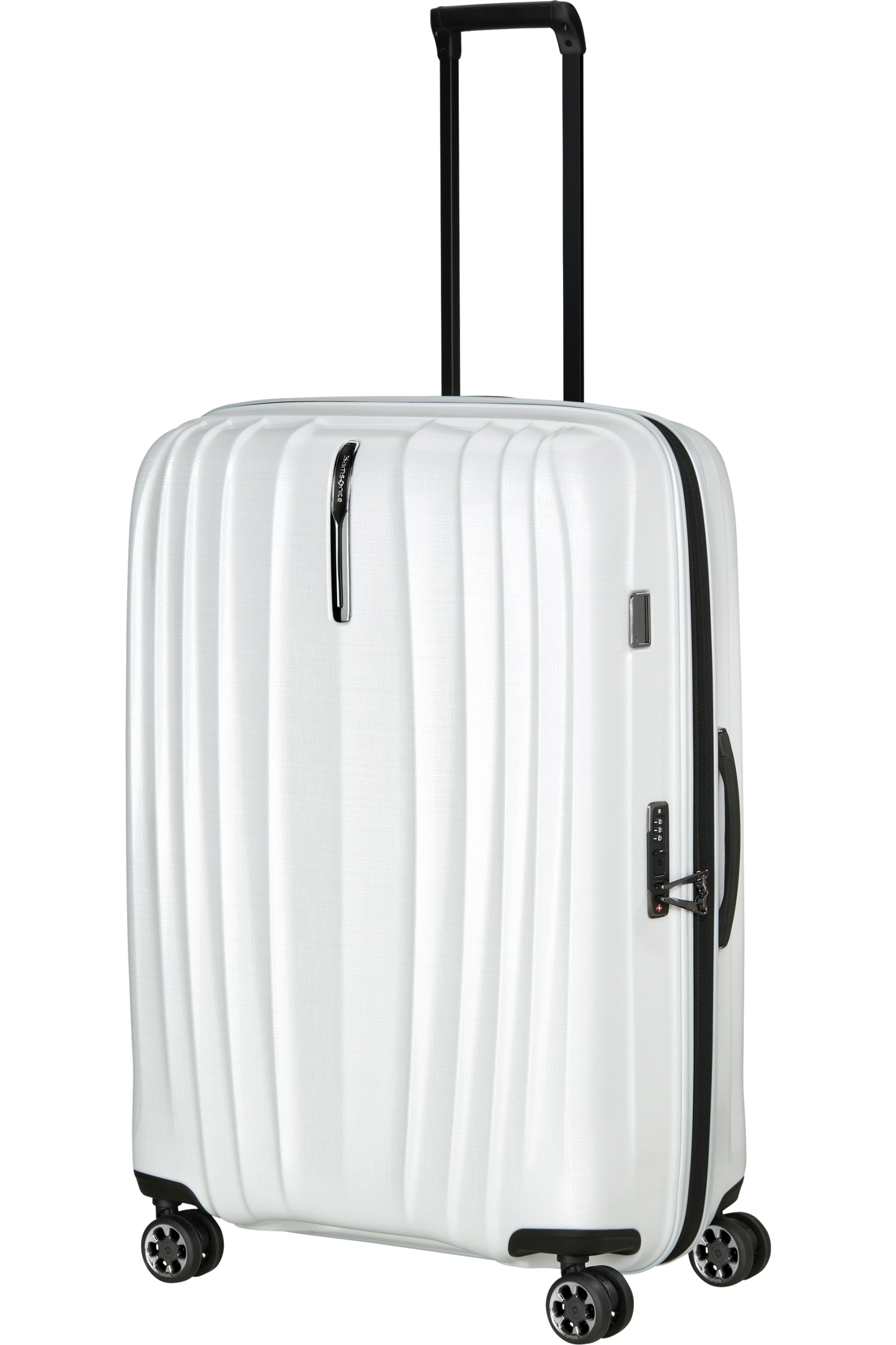 Nexis Valise à 4 roues extensible 82cm - Cotton White