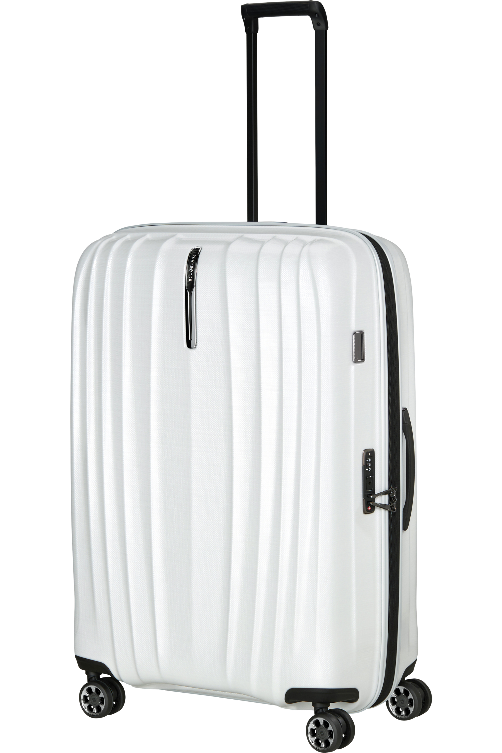 Nexis Valise à 4 roues extensible 82cm - Cotton White