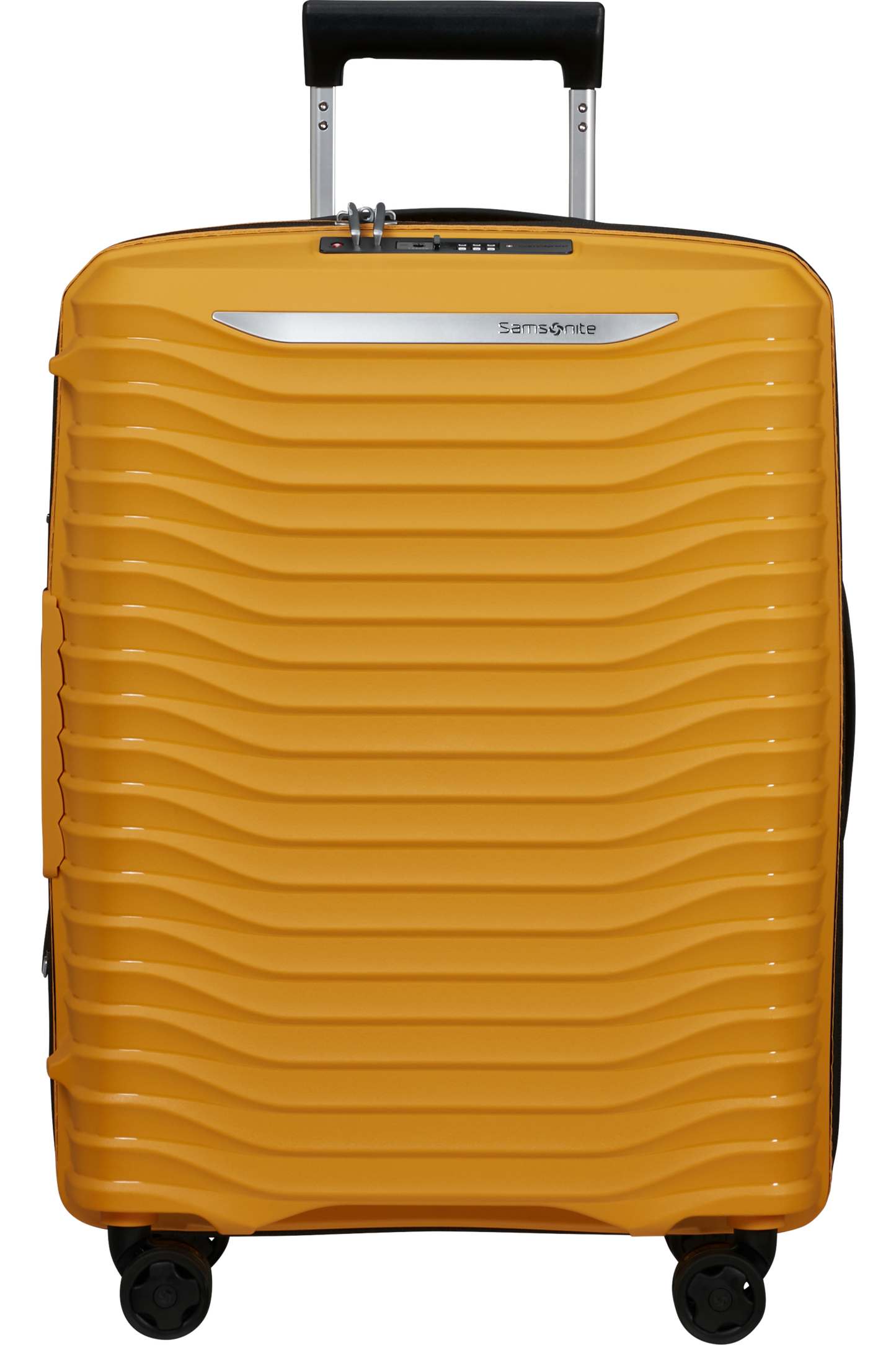 Upscape Valise à 4 roues extensible 55cm - Jaune