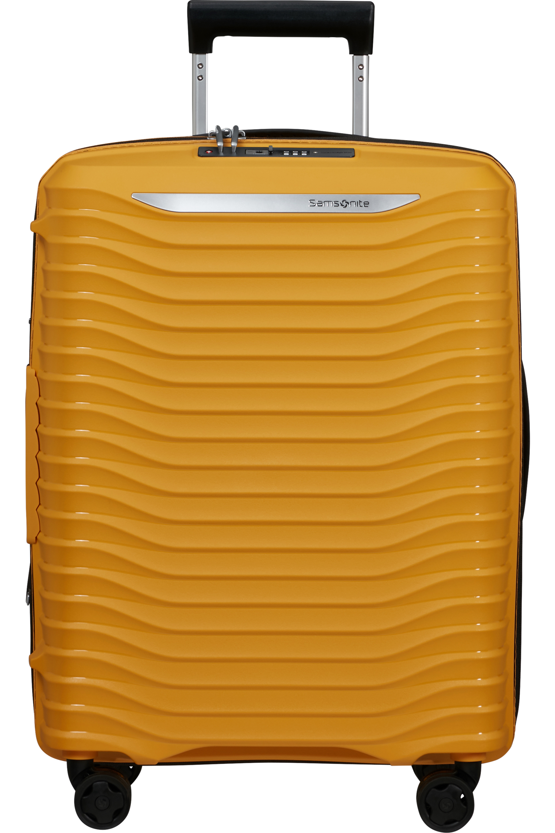 Upscape Valise à 4 roues extensible 55cm - Jaune