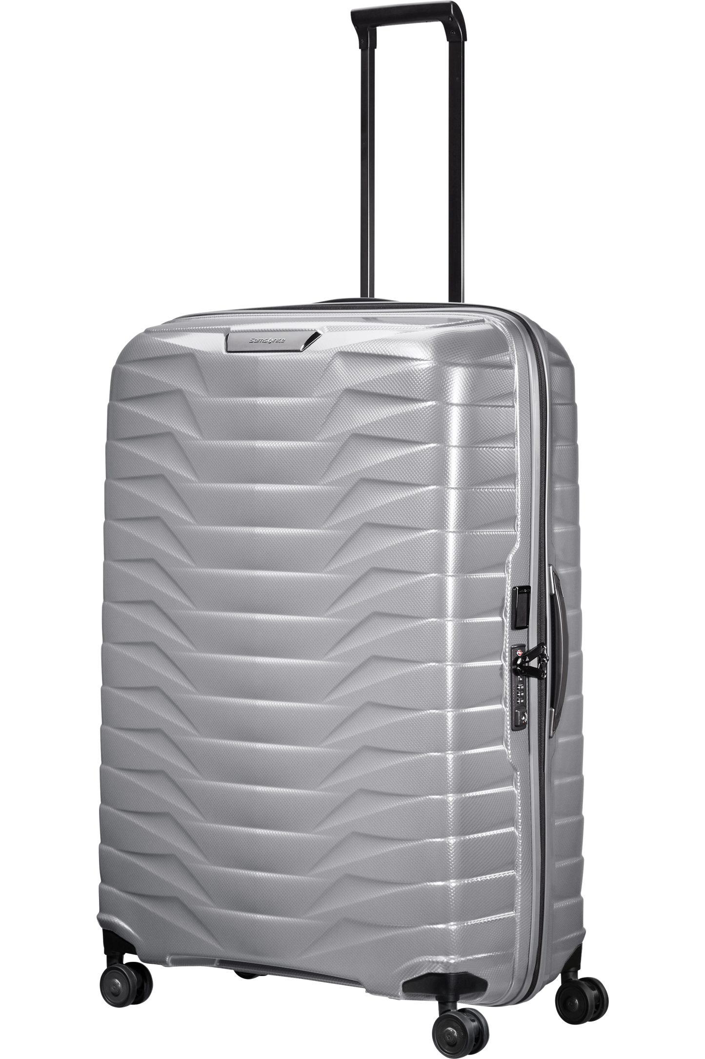 Proxis Valise à 4 roues 86cm - Argent