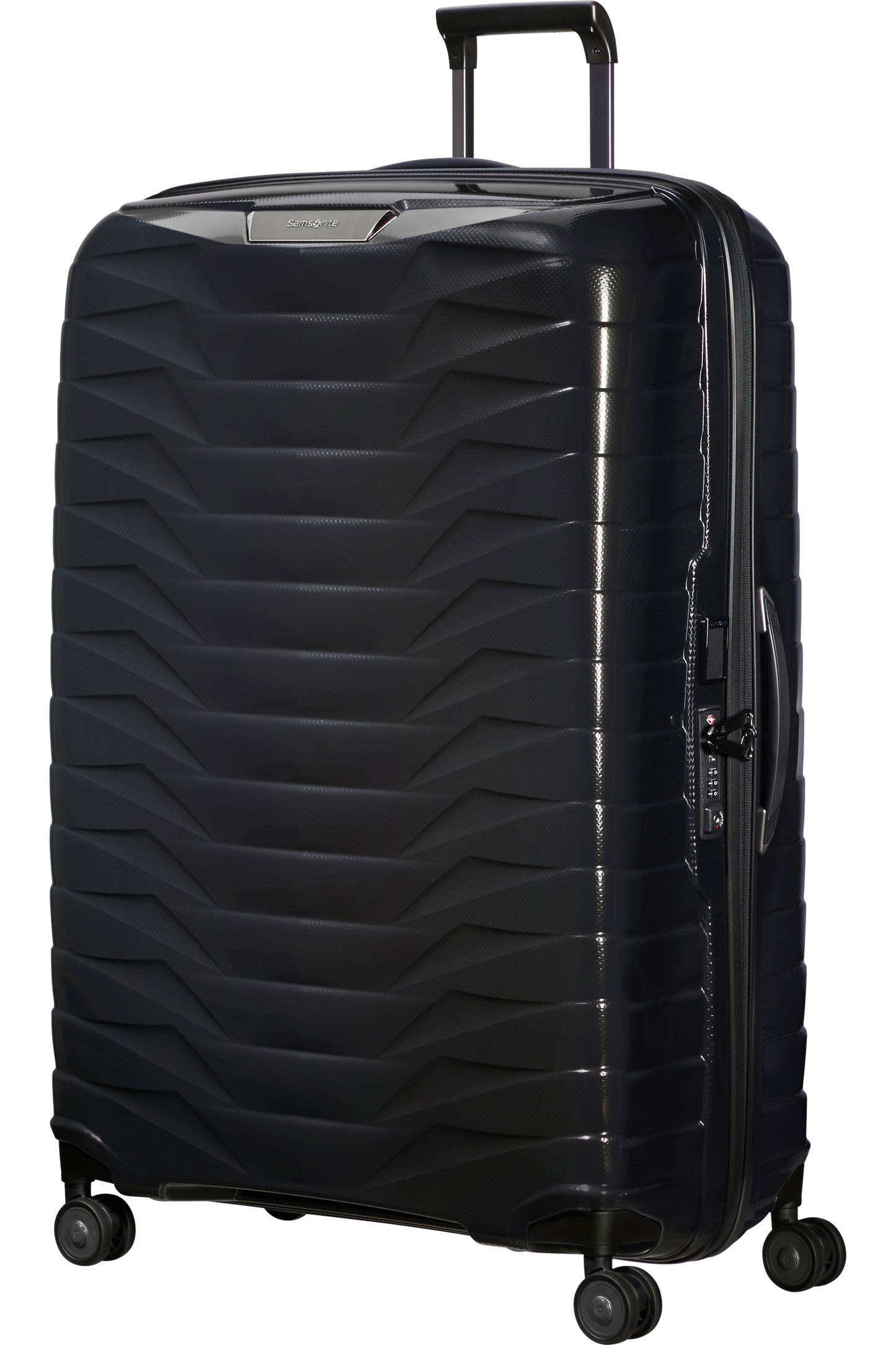 Proxis Valise à 4 roues 86cm - Noir
