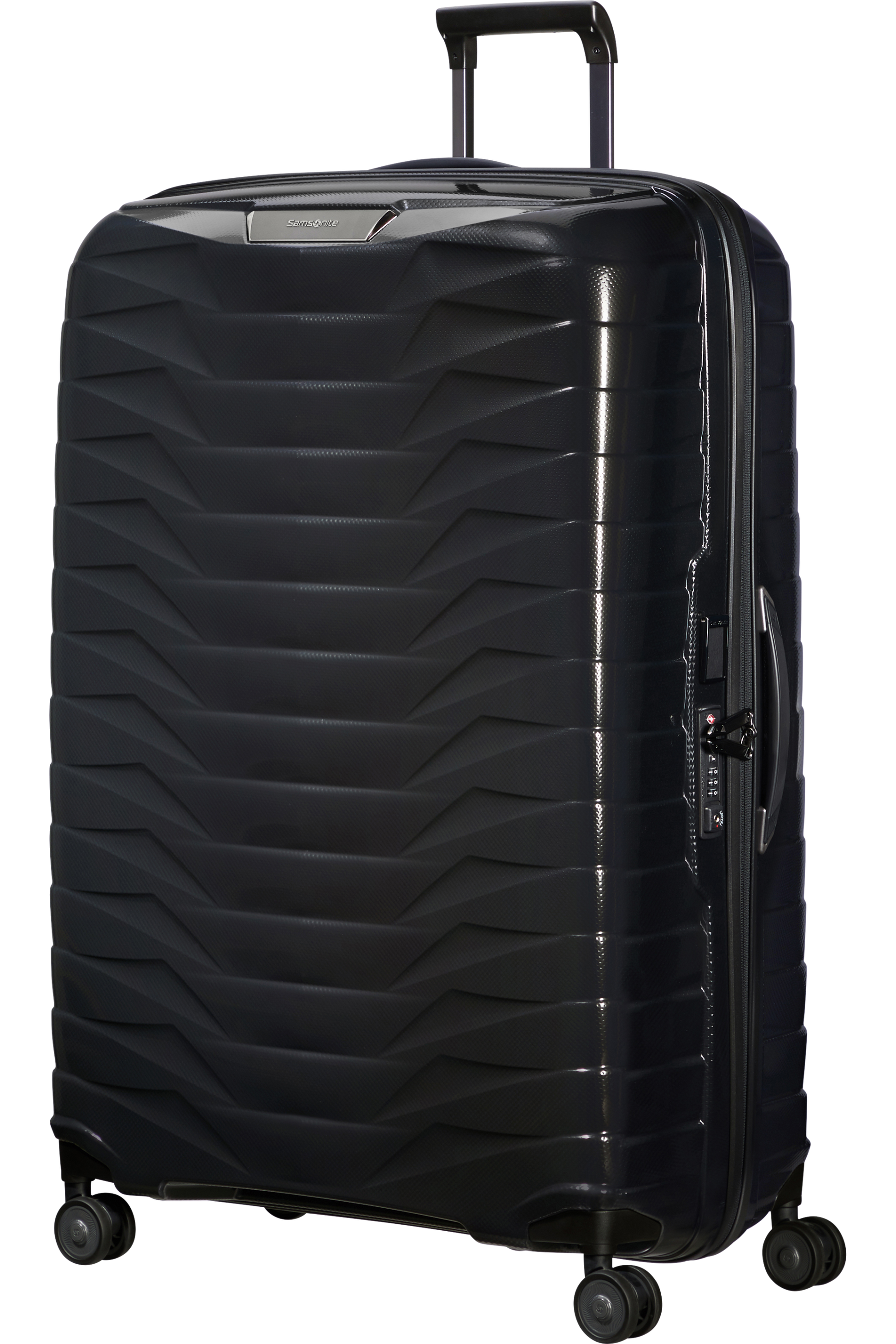 Proxis Valise à 4 roues 86cm - Noir