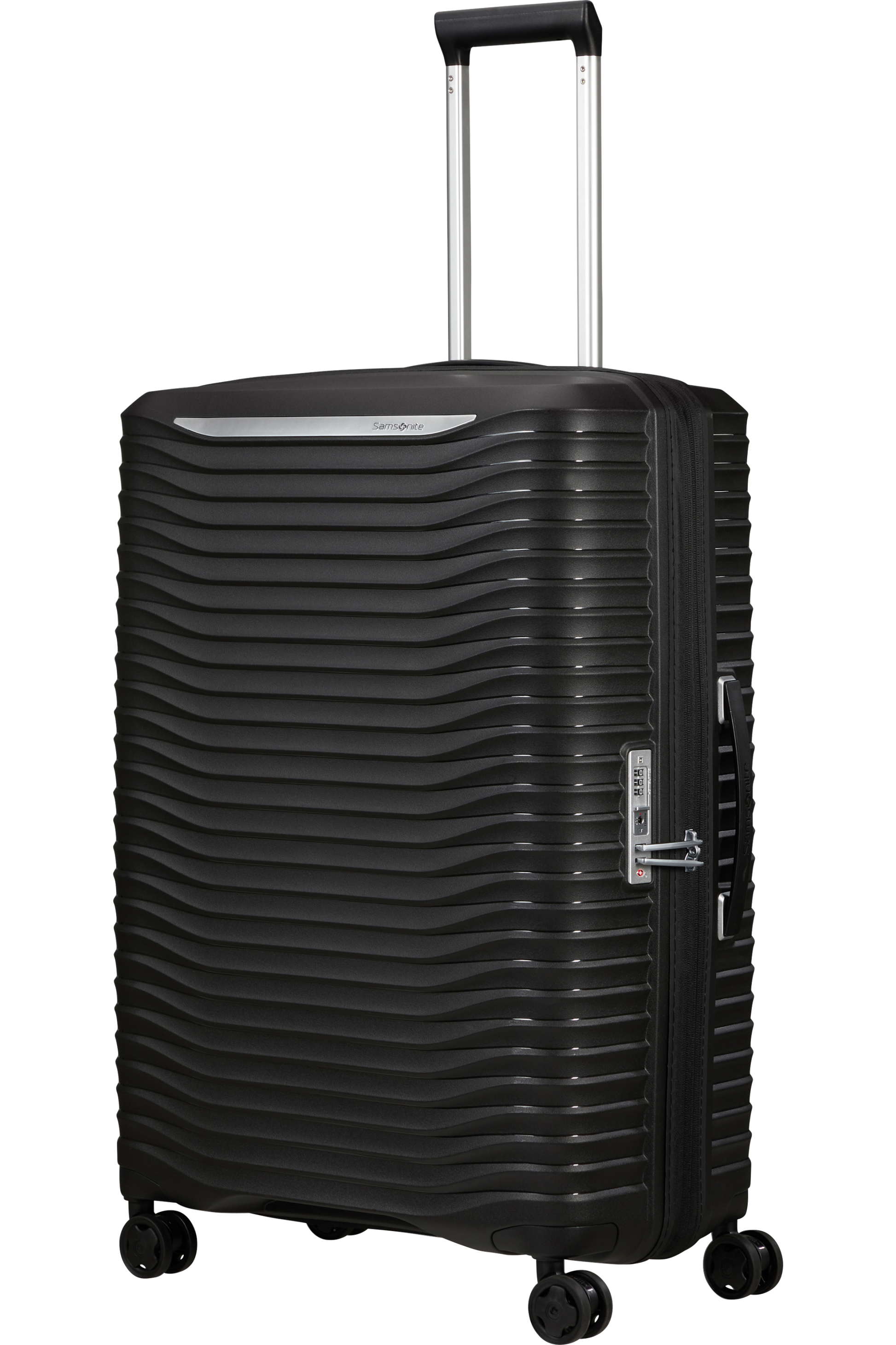 Upscape Valise à 4 roues extensible 75cm - Noir