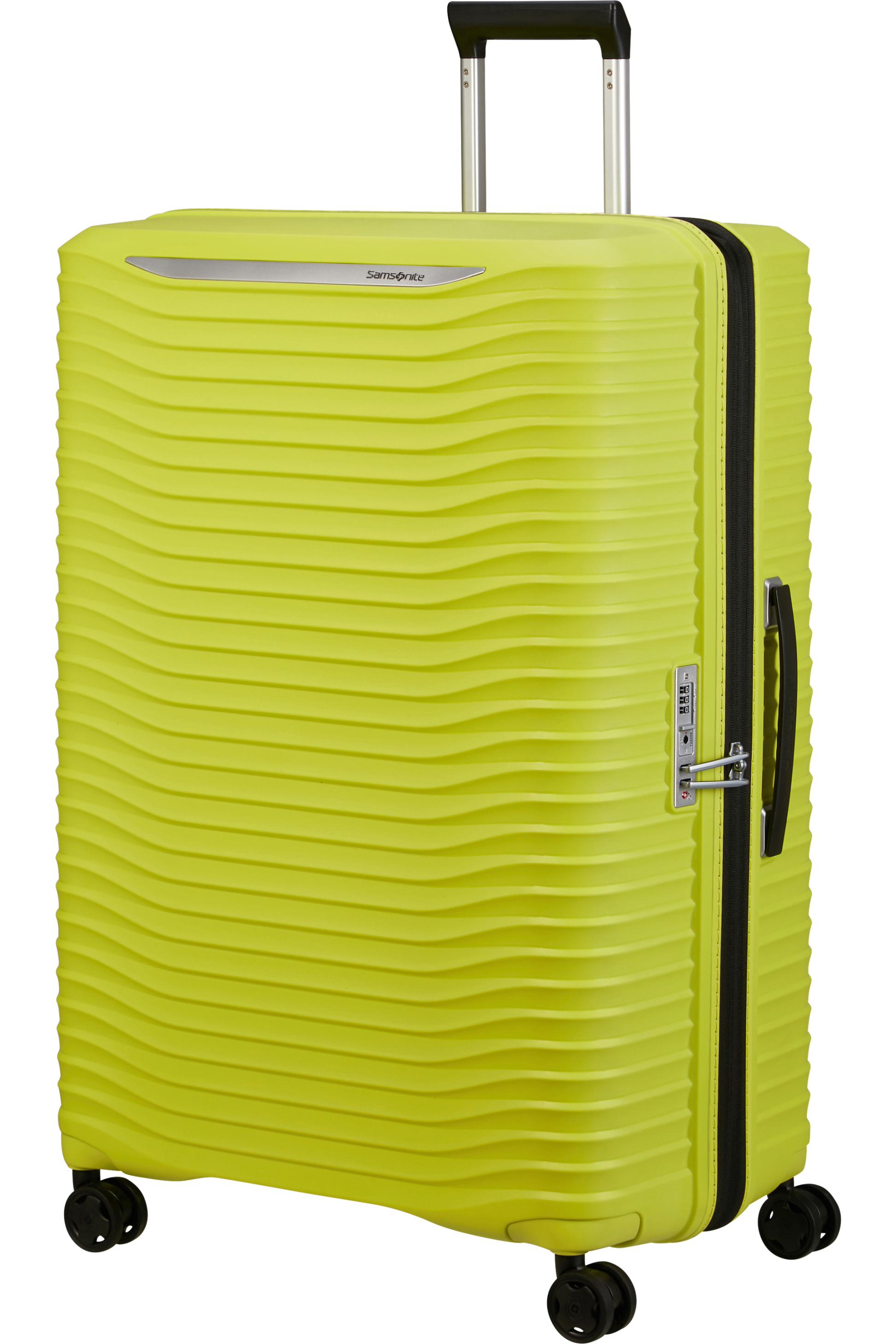 Upscape Valise à 4 roues extensible 81cm - Lime