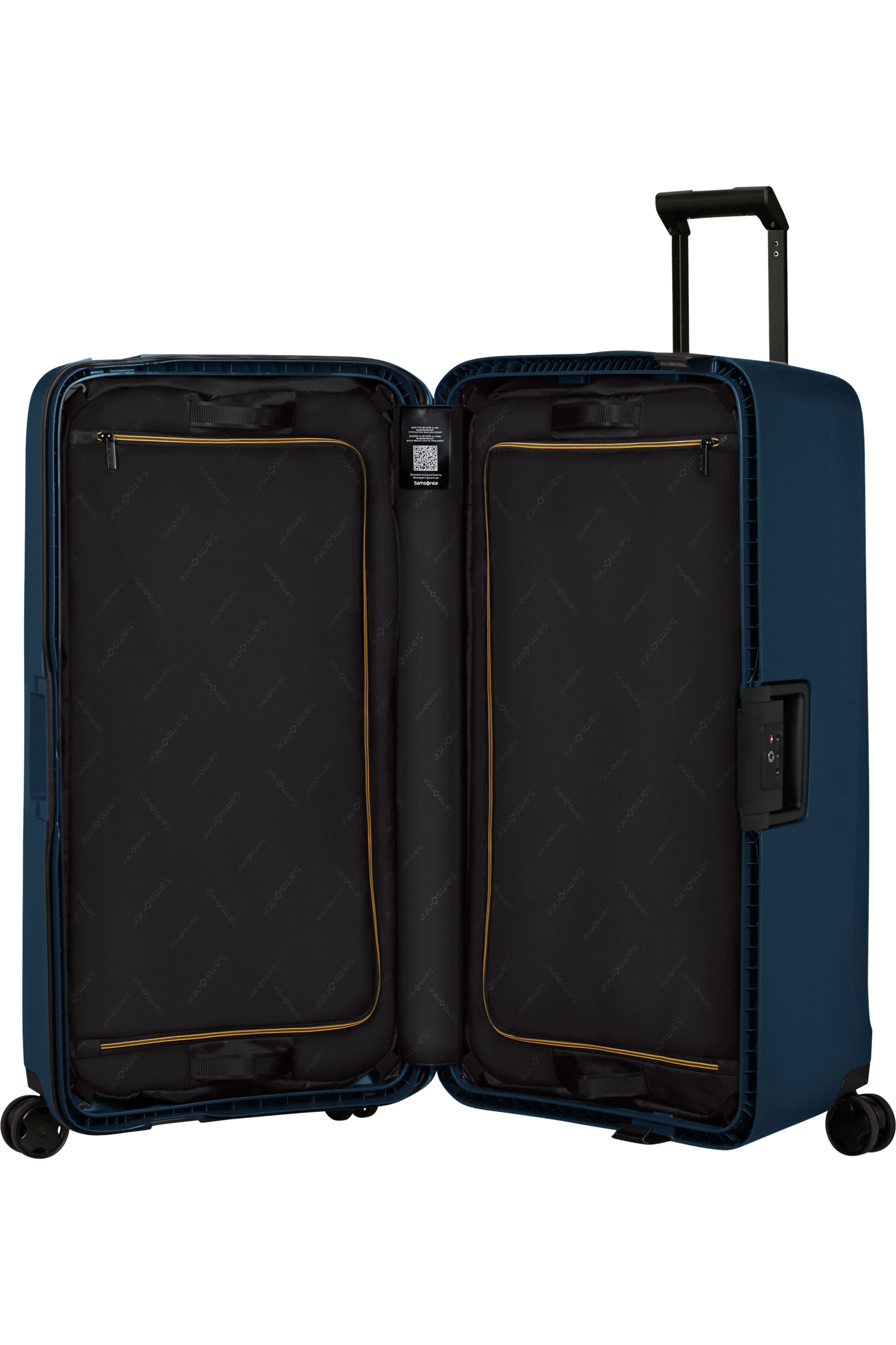 Essens Valise à 4 roues 80cm - Bleu nuit
