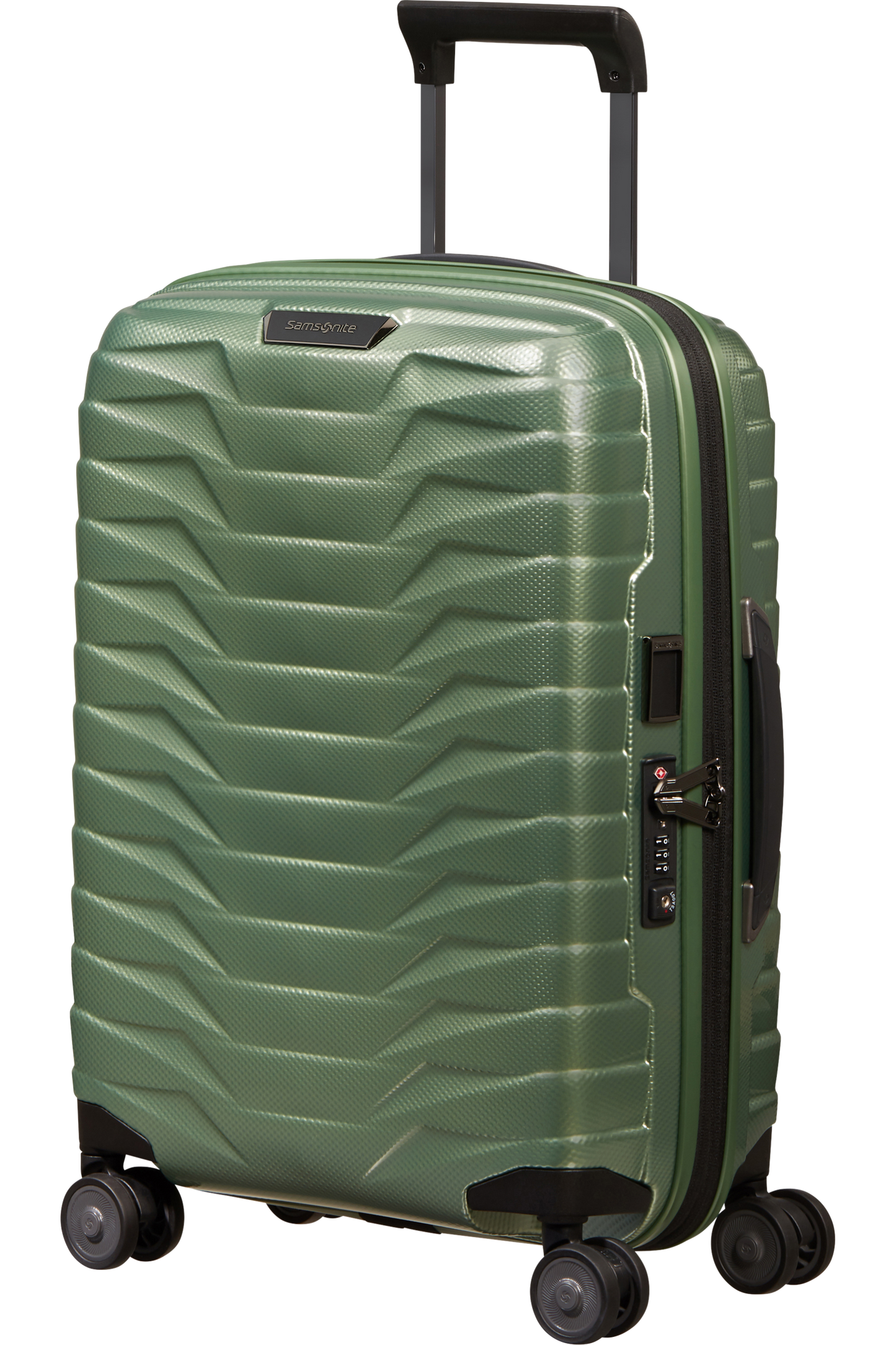 Proxis Valise à 4 roues extensible 55cm - Basil Green