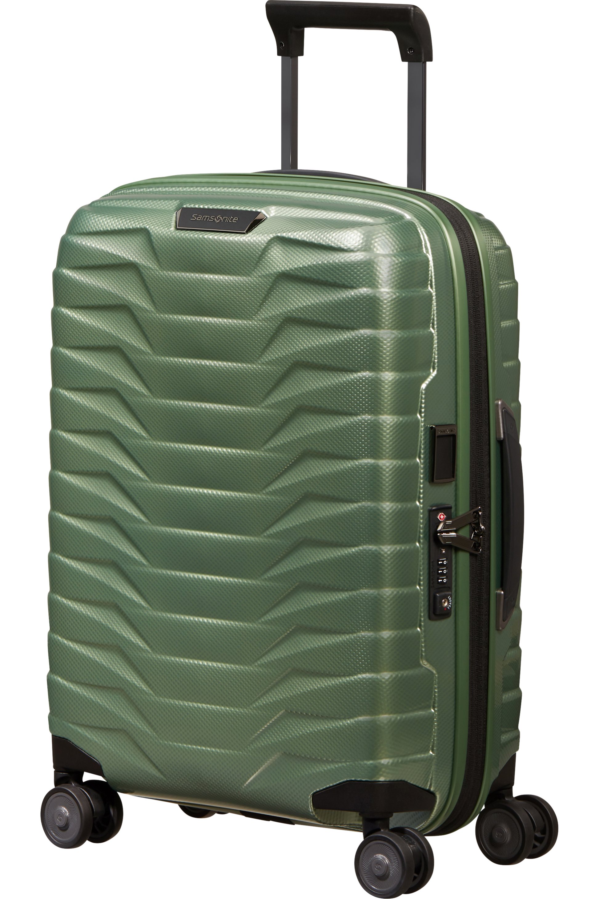Proxis Valise à 4 roues extensible 55cm - Basil Green