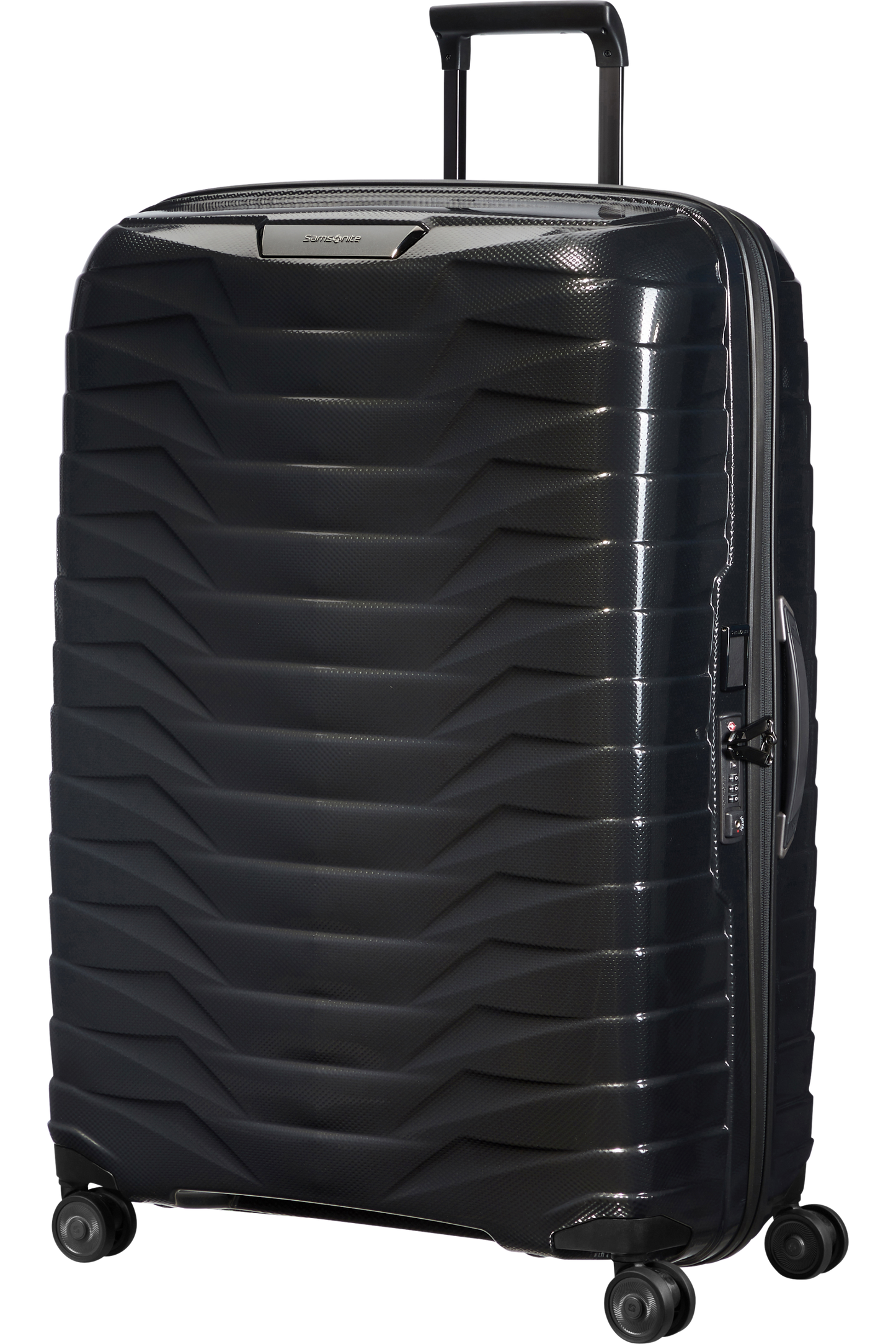 Proxis Valise à 4 roues 81cm - Noir