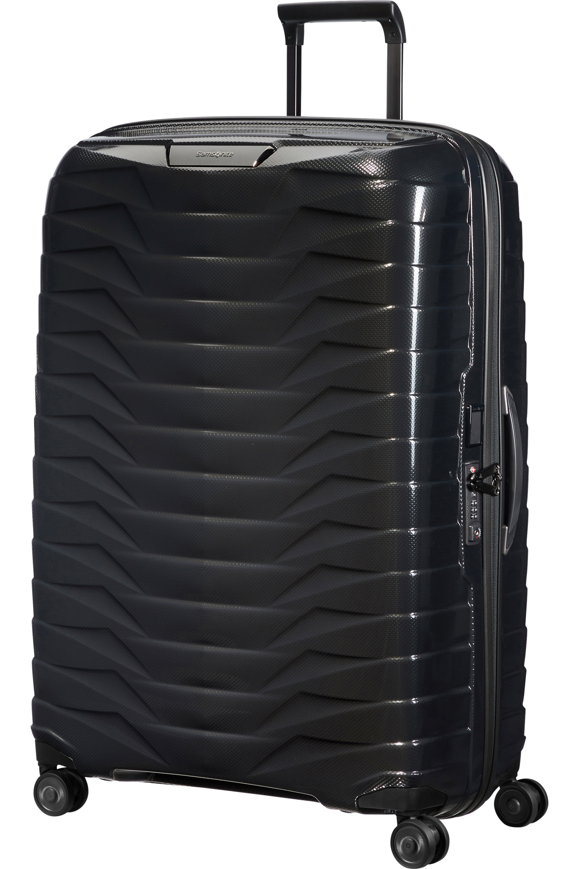 Proxis Valise à 4 roues 81cm - Noir