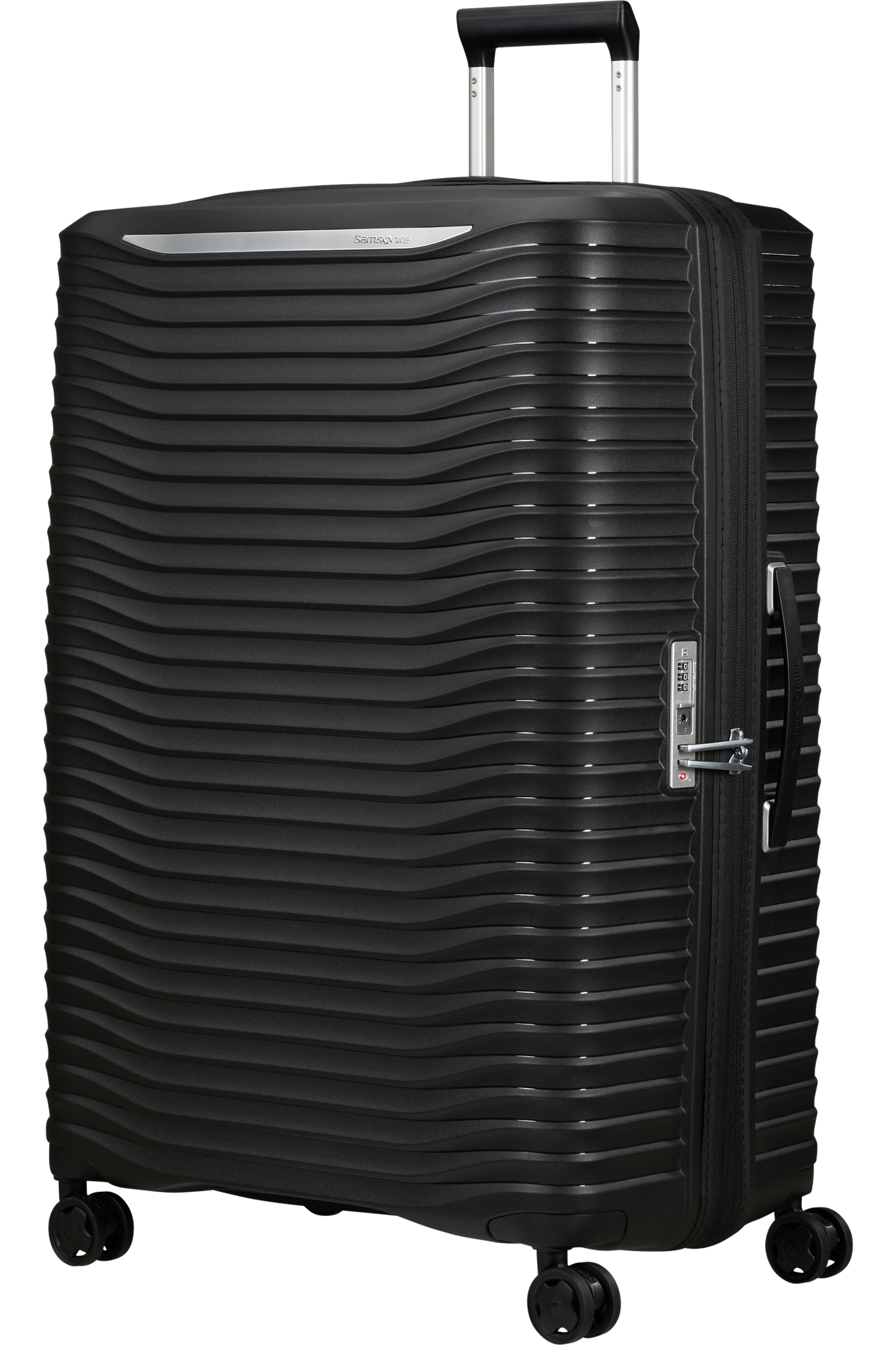 Upscape Valise à 4 roues extensible 81cm - Noir