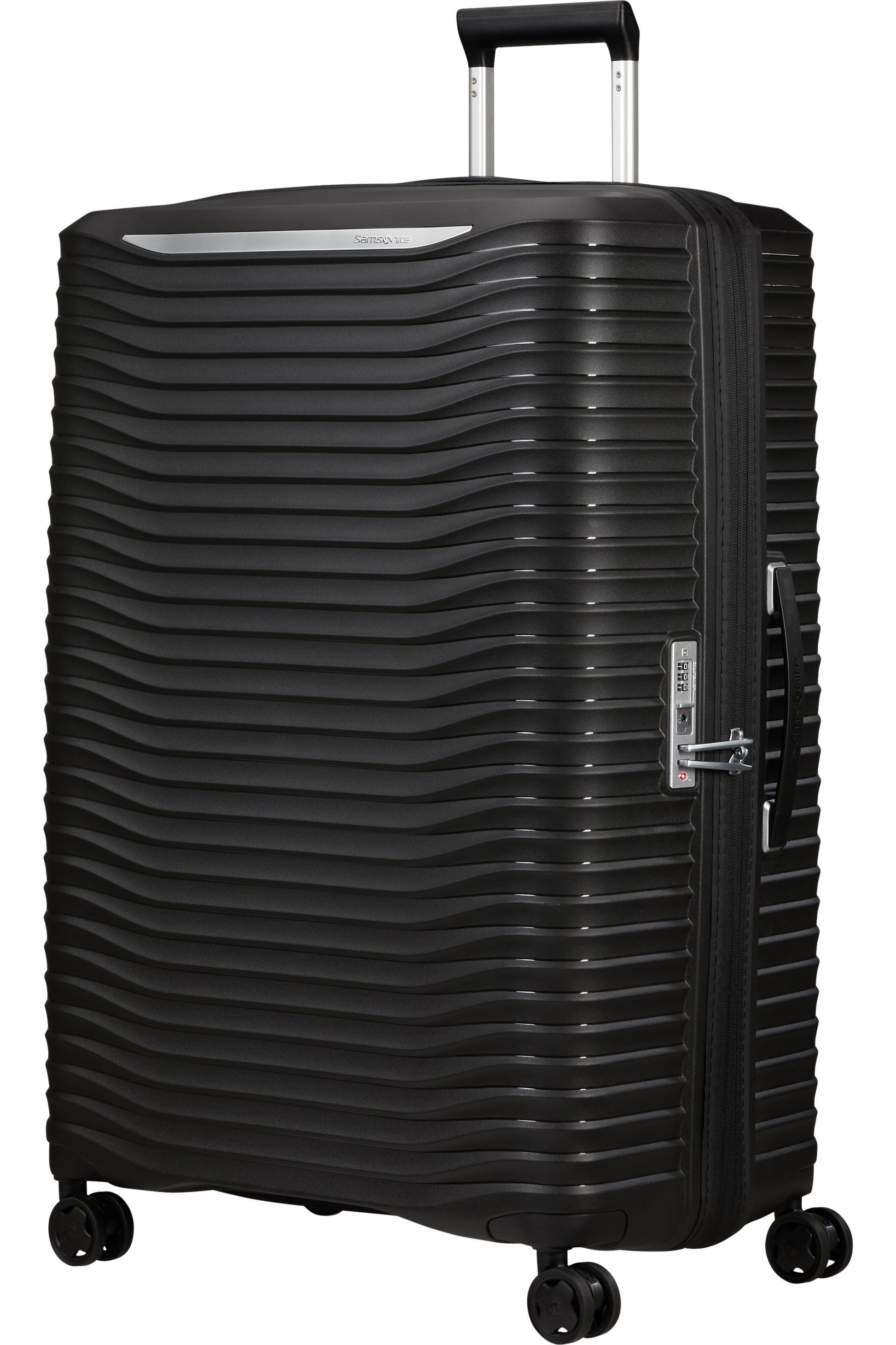Upscape Valise à 4 roues extensible 81cm - Noir