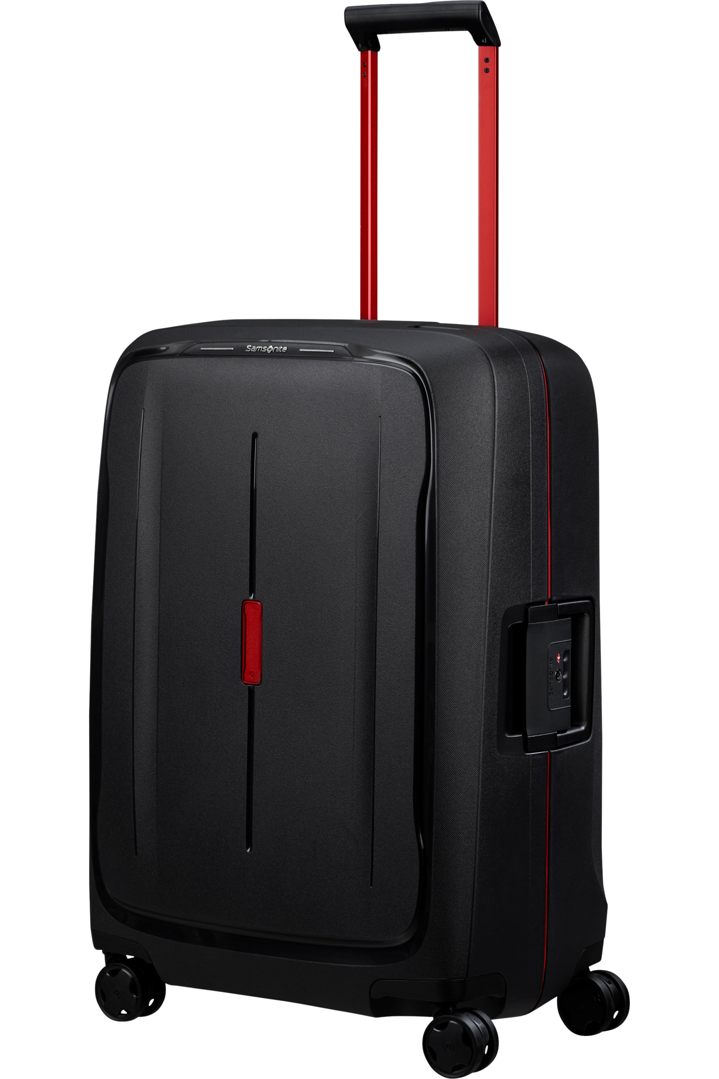 Essens Valise à 4 roues 69cm - Charcoal/Red