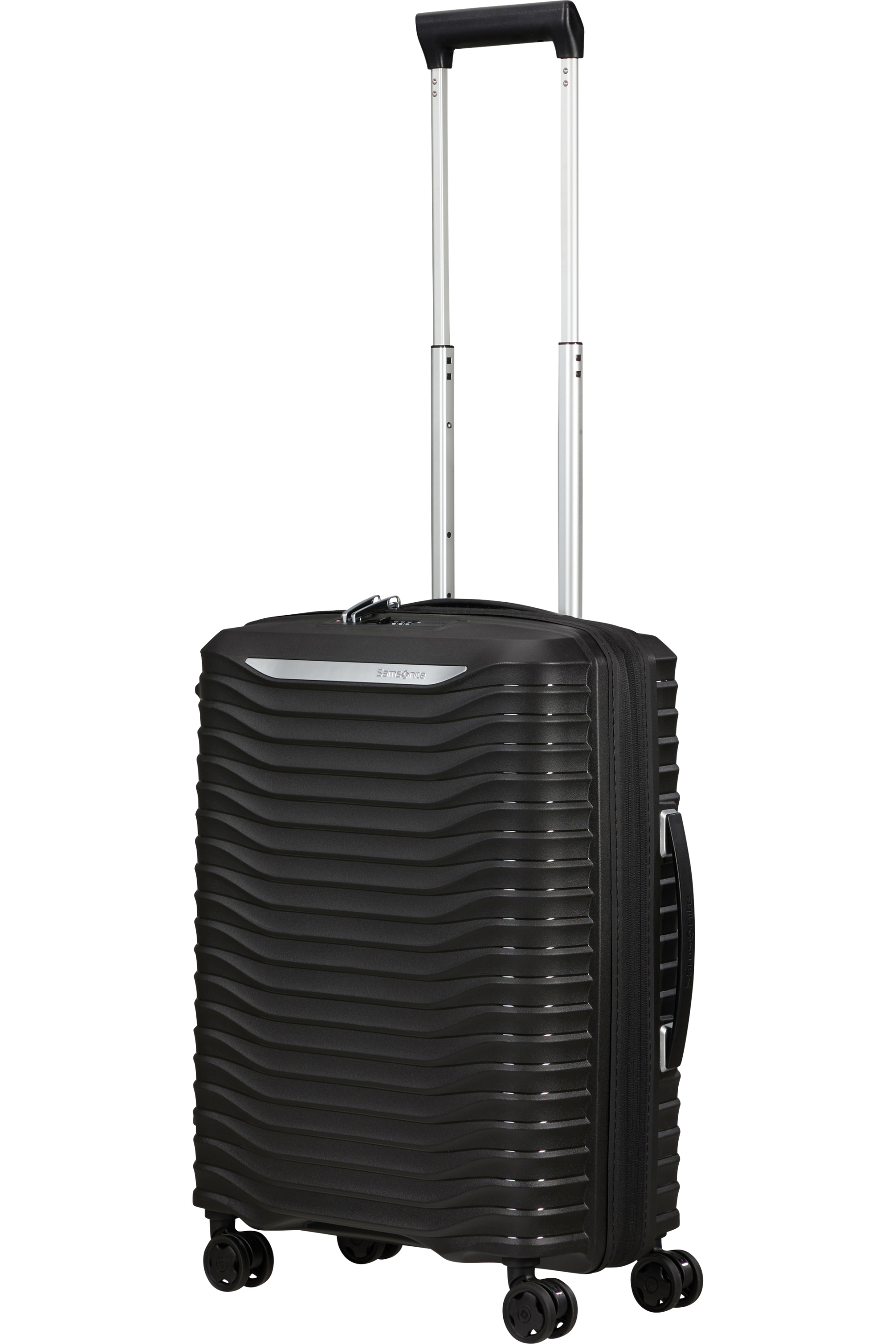 Upscape Valise à 4 roues extensible 55cm - Noir