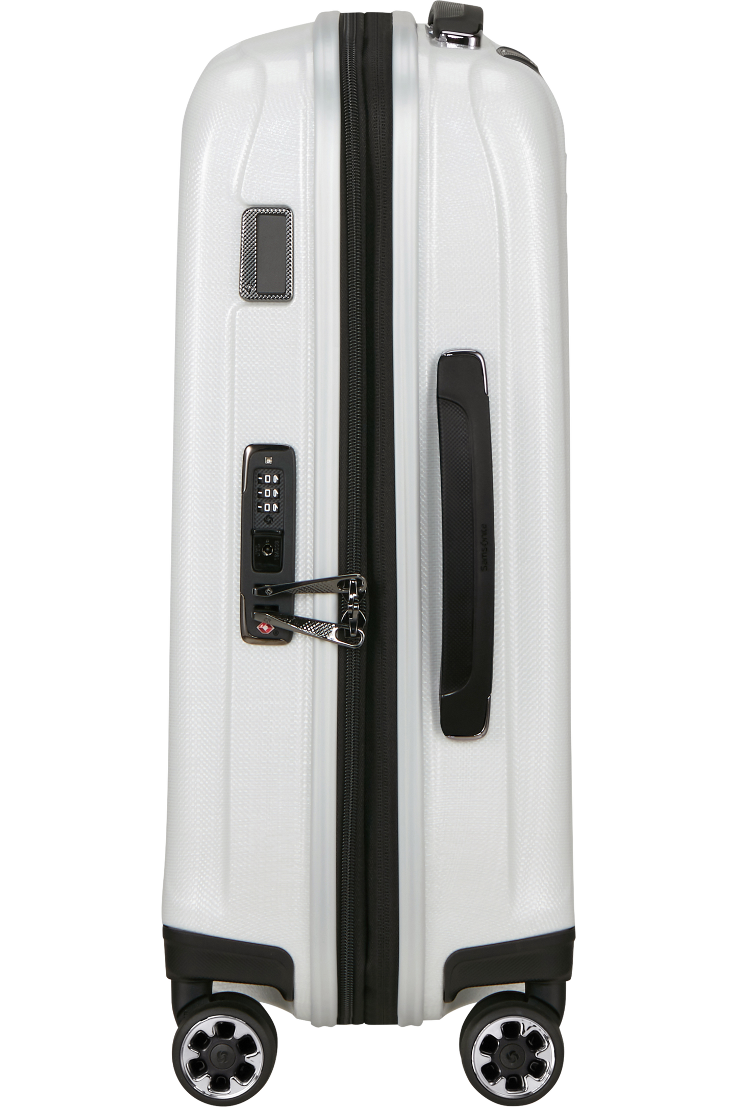 Nexis Valise à 4 roues extensible 55cm - Cotton White