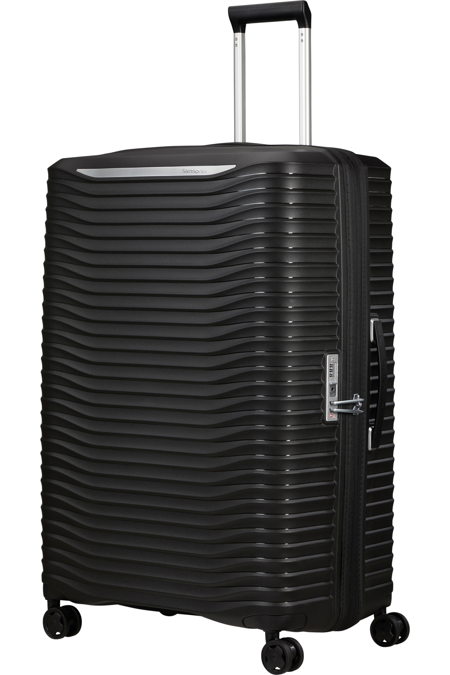 Upscape Valise à 4 roues extensible 81cm - Noir