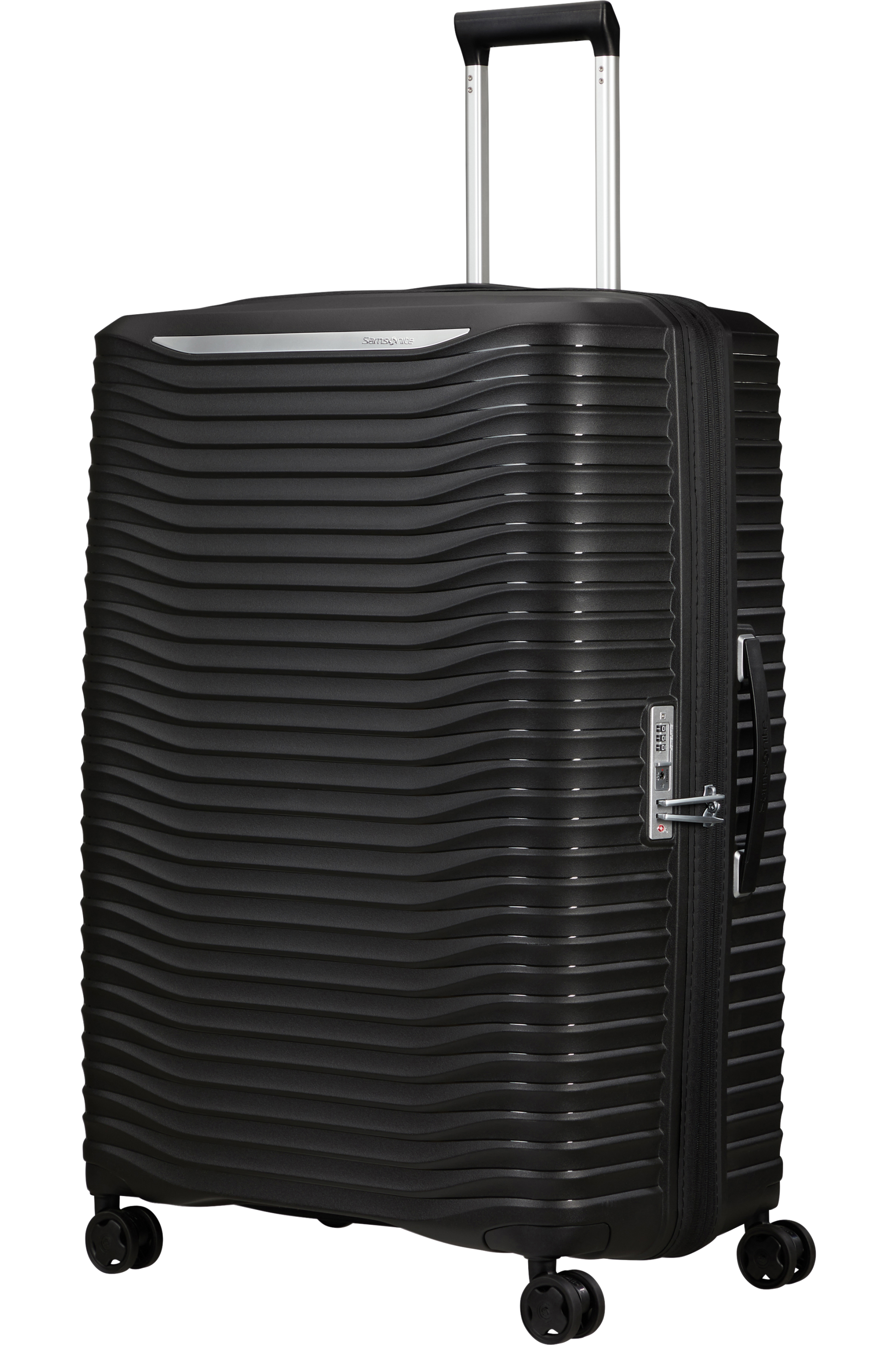 Upscape Valise à 4 roues extensible 81cm - Noir