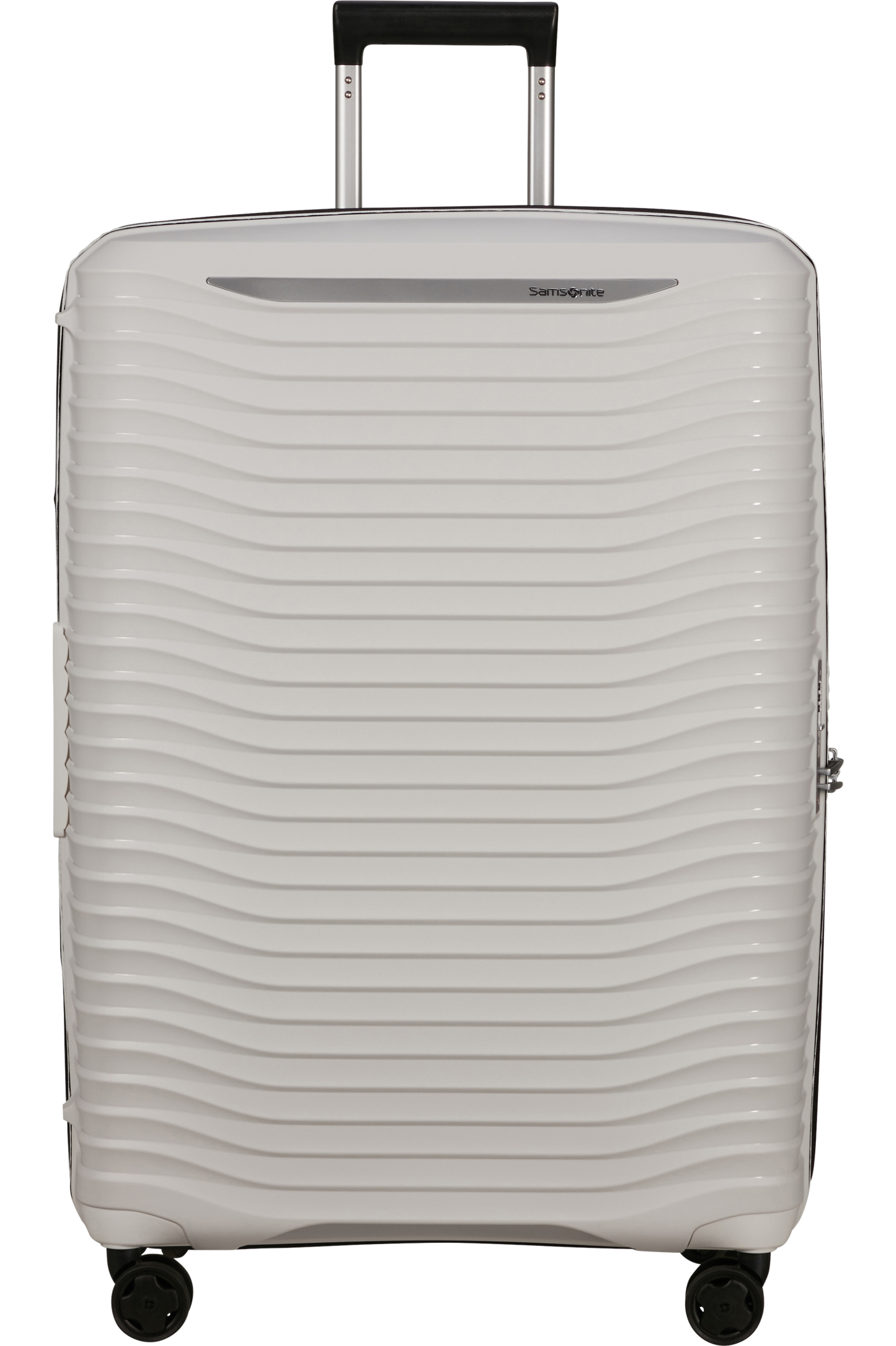 Upscape Valise à 4 roues extensible 75cm - Blanc Nuageux