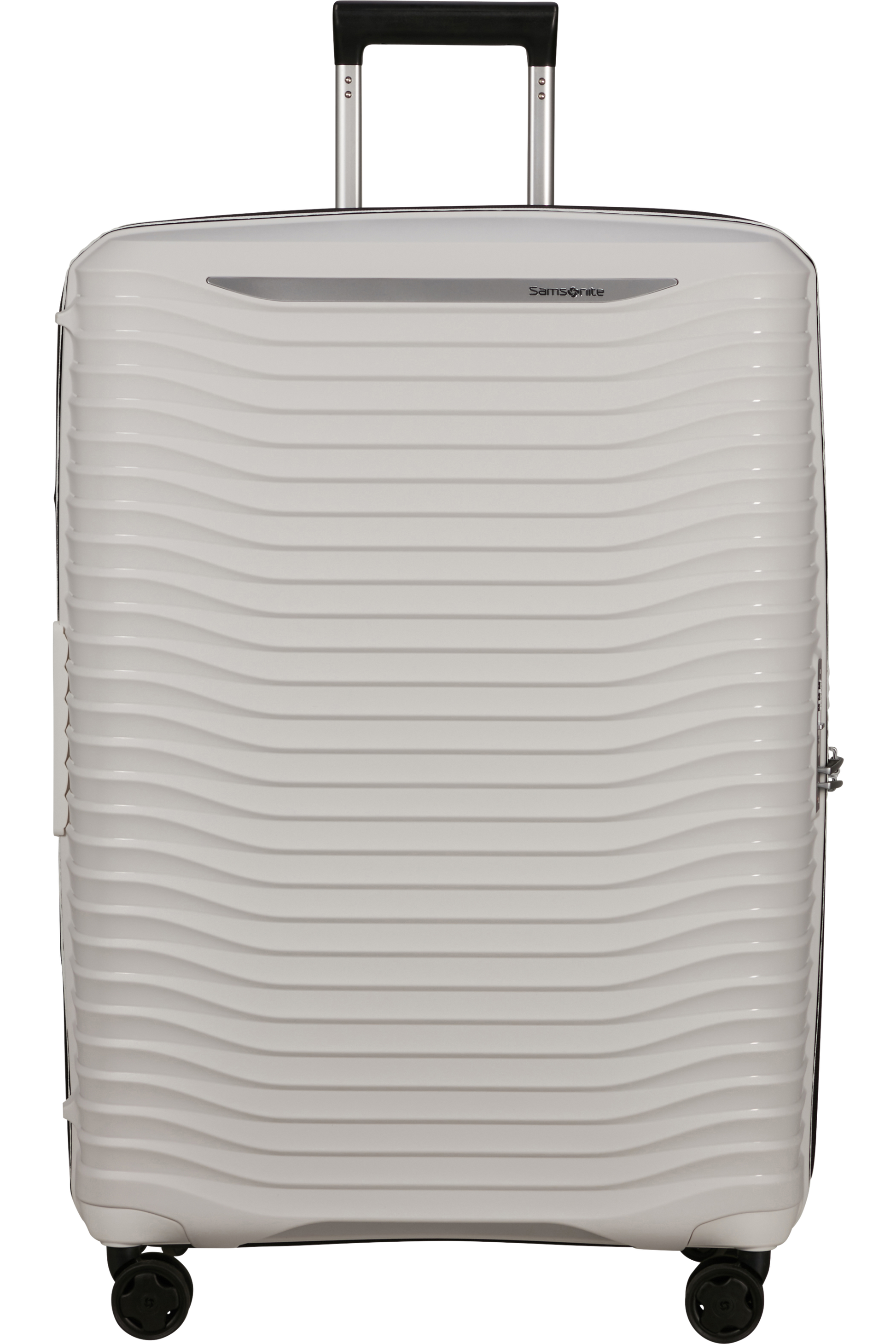 Upscape Valise à 4 roues extensible 75cm - Blanc Nuageux