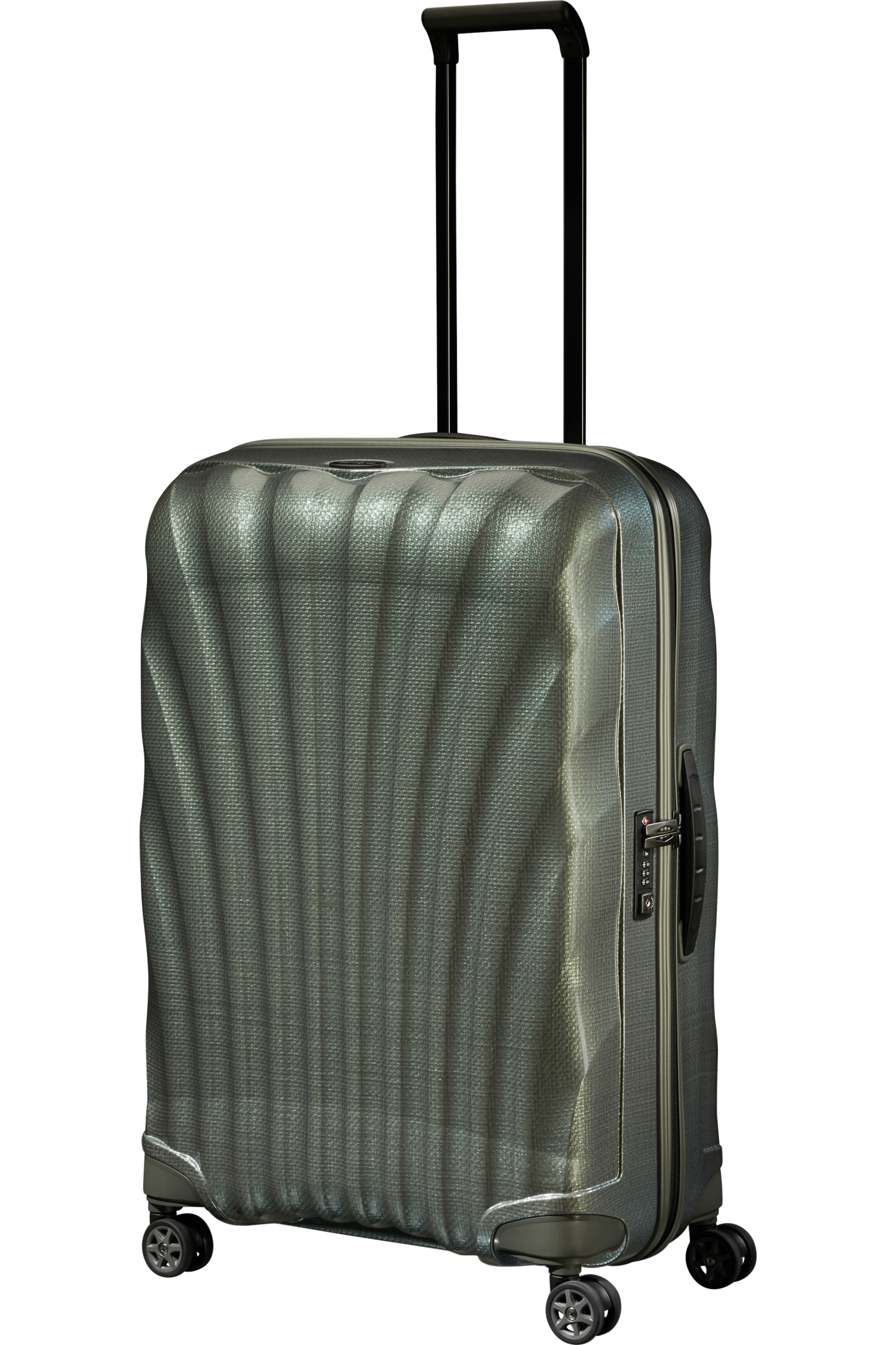 C-Lite Valise à 4 roues 75cm - Vert métal