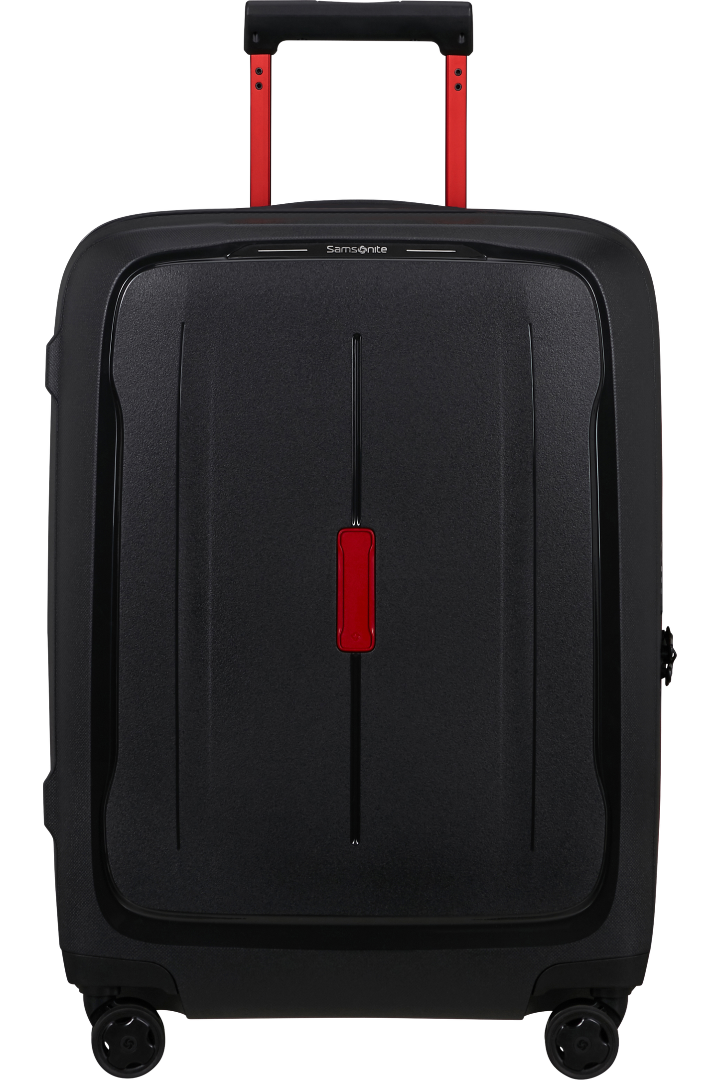 Essens Valise à 4 roues extensible 55cm - Charcoal/Red