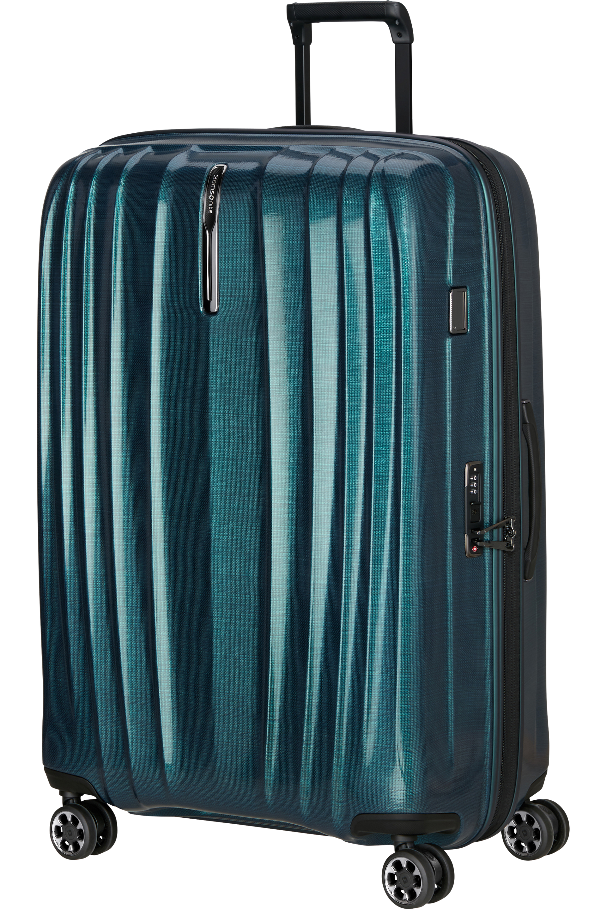 Nexis Valise à 4 roues extensible 82cm - Deep Petrol