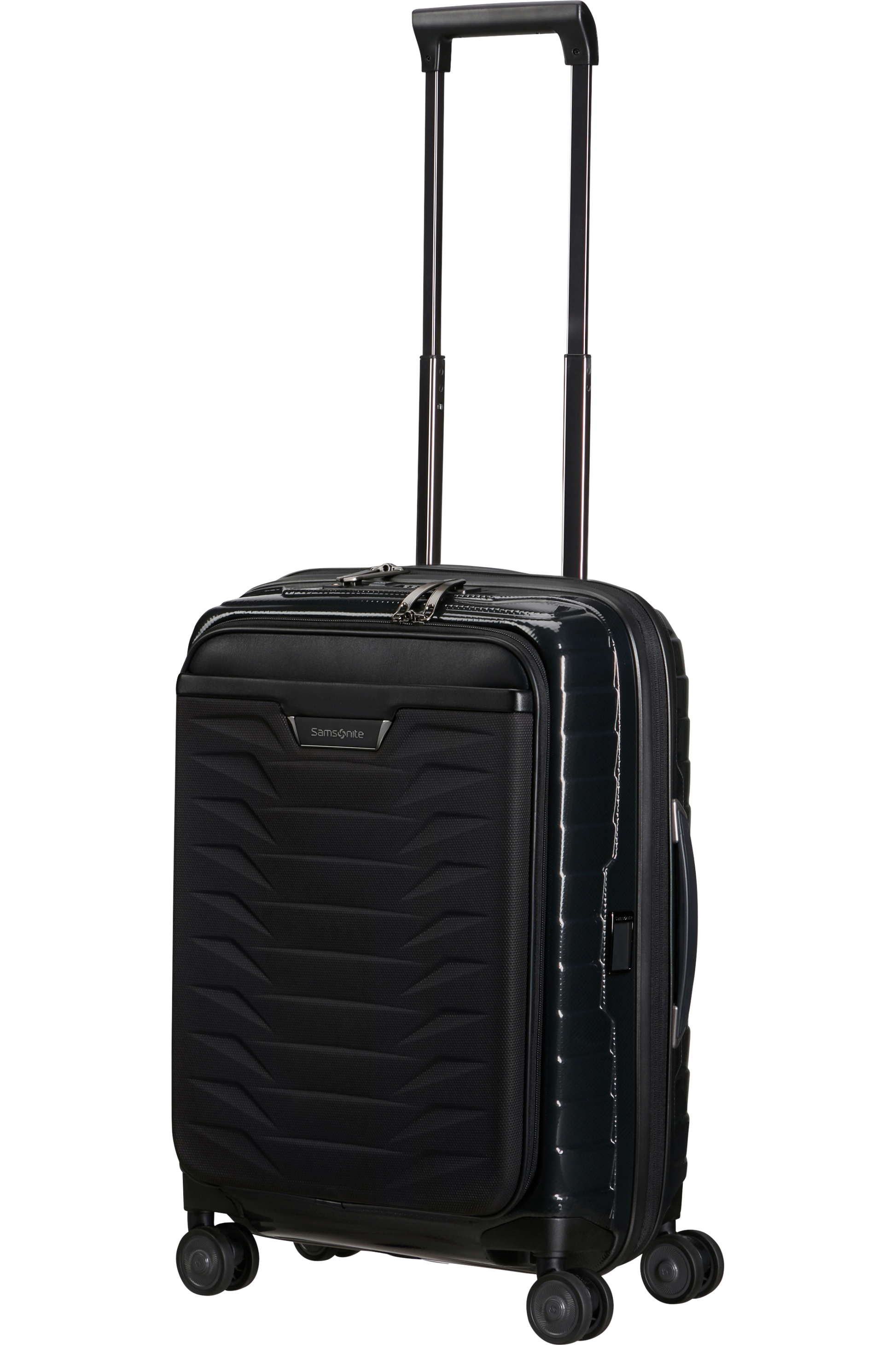 Proxis Valise à 4 roues extensible 55cm - Noir