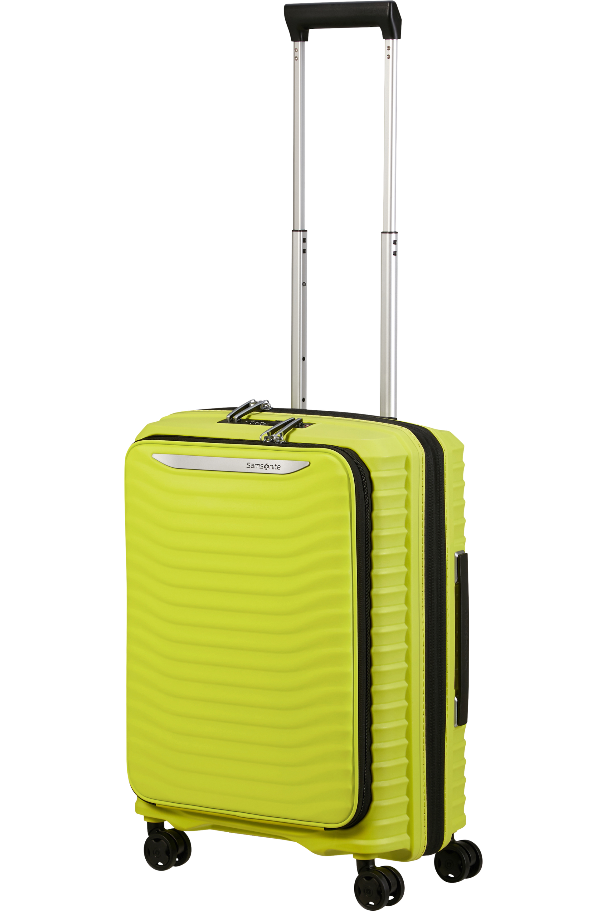 Upscape Valise à 4 roues extensible 55cm - Lime