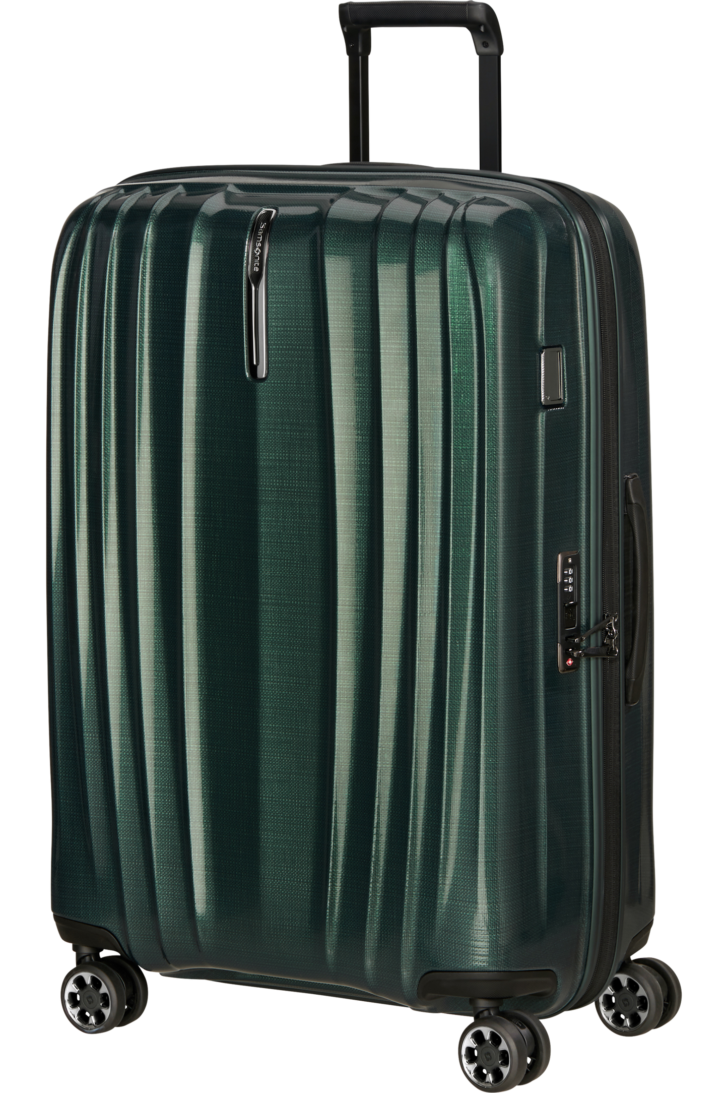 Nexis Valise à 4 roues extensible 76cm - Deep Forest
