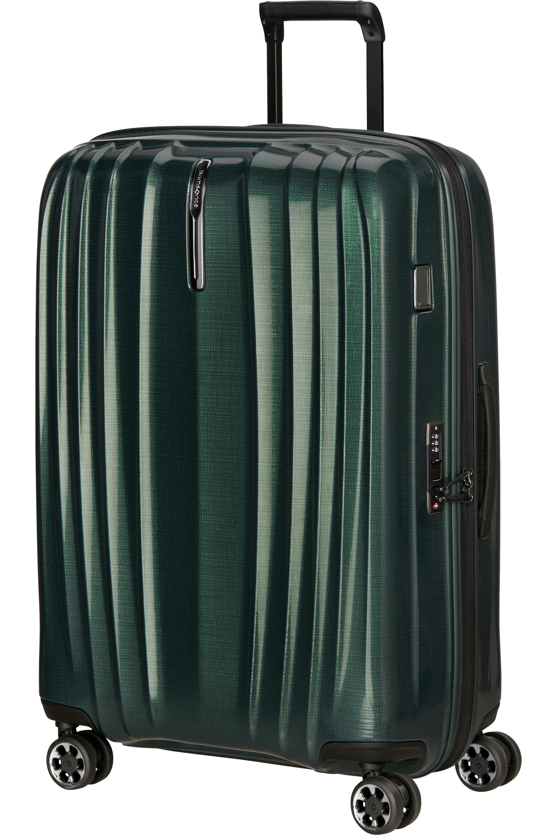 Nexis Valise à 4 roues extensible 76cm - Deep Forest