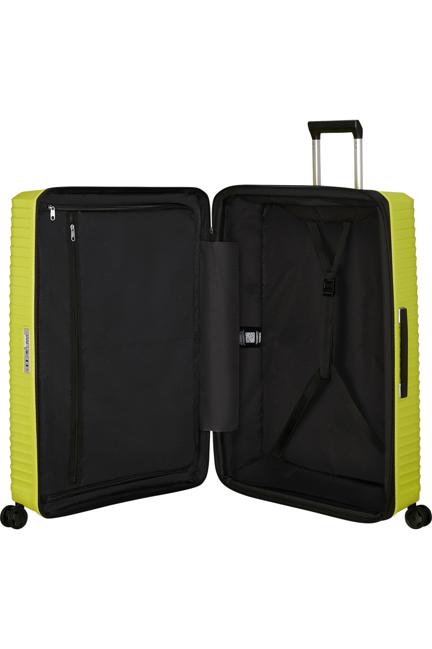 Upscape Valise à 4 roues extensible 81cm - Lime