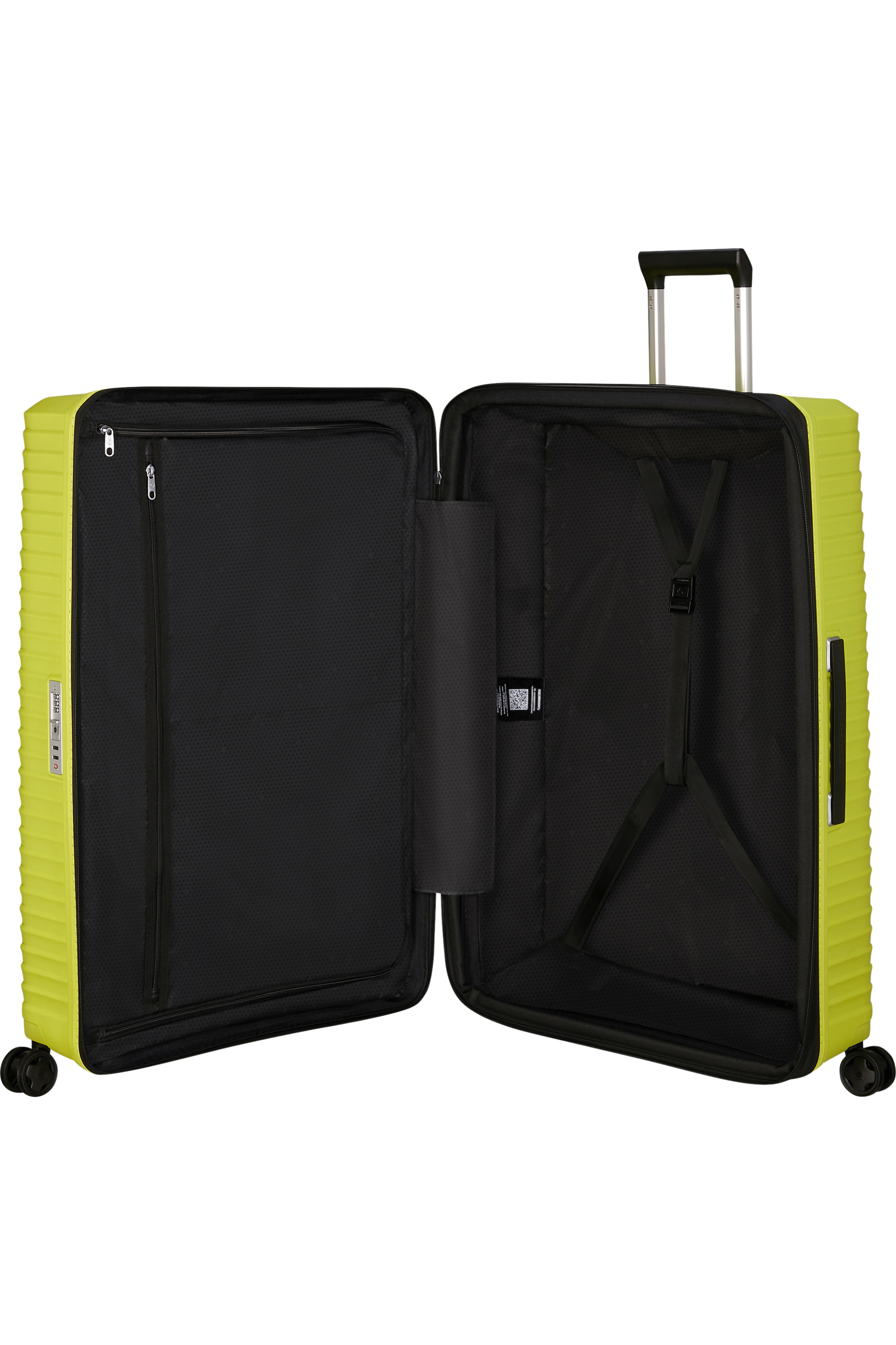 Upscape Valise à 4 roues extensible 81cm - Lime