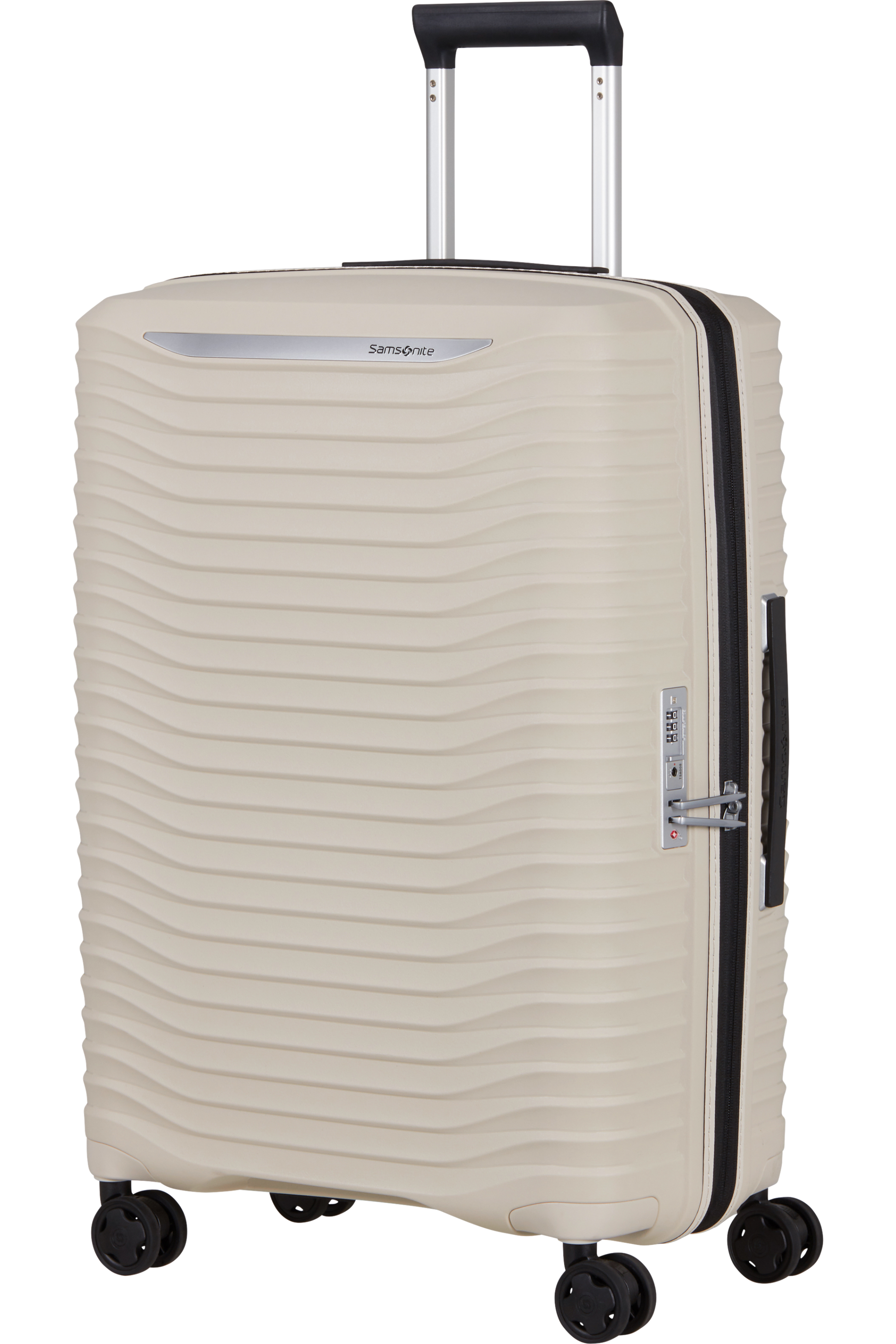Upscape Valise à 4 roues extensible 68cm - Grès