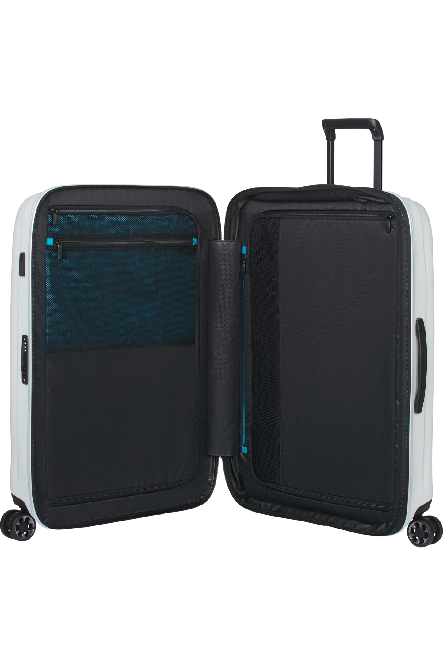 Nexis Valise à 4 roues extensible 82cm - Cotton White